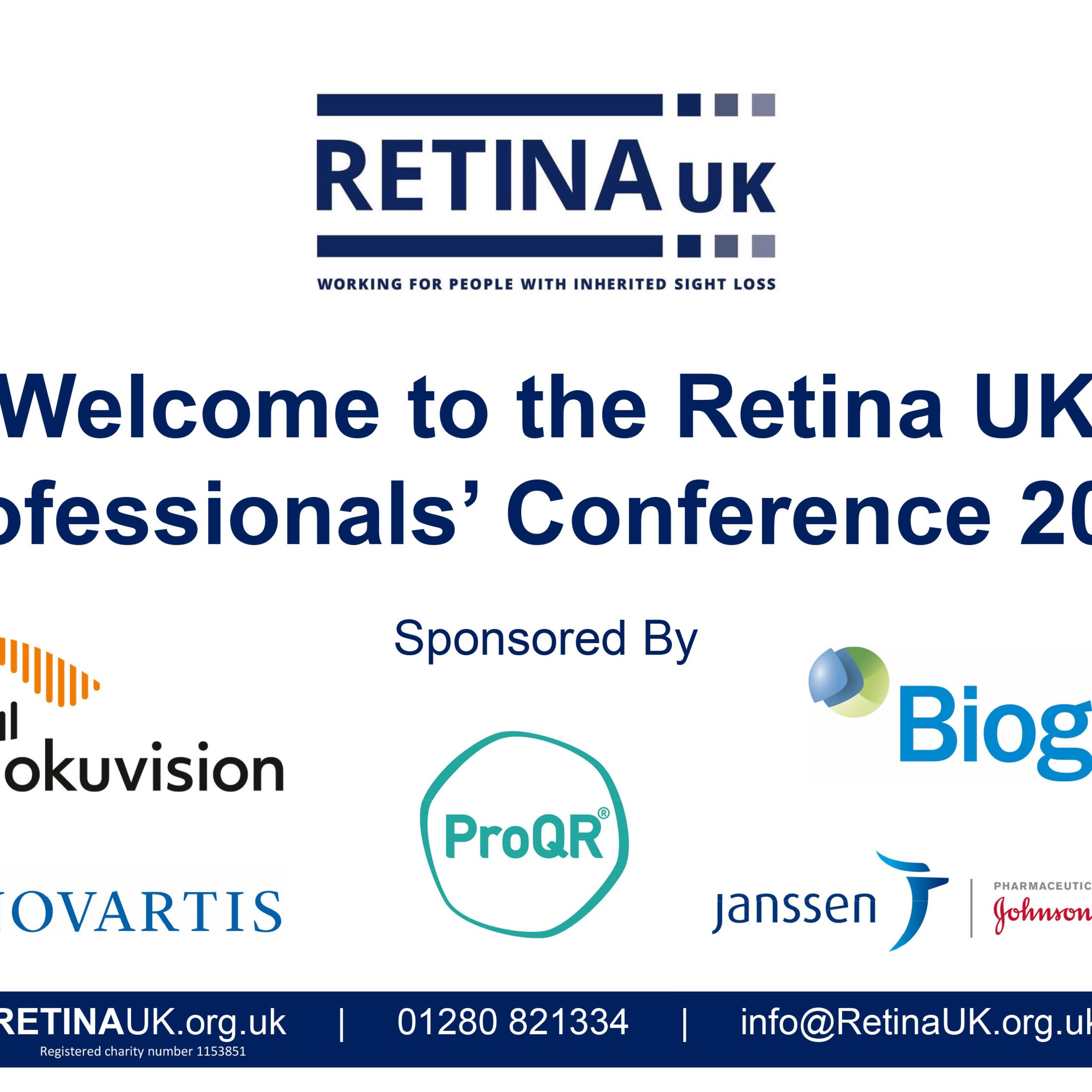 Retina UK Professionals' Conference - April 2021 episode artwork