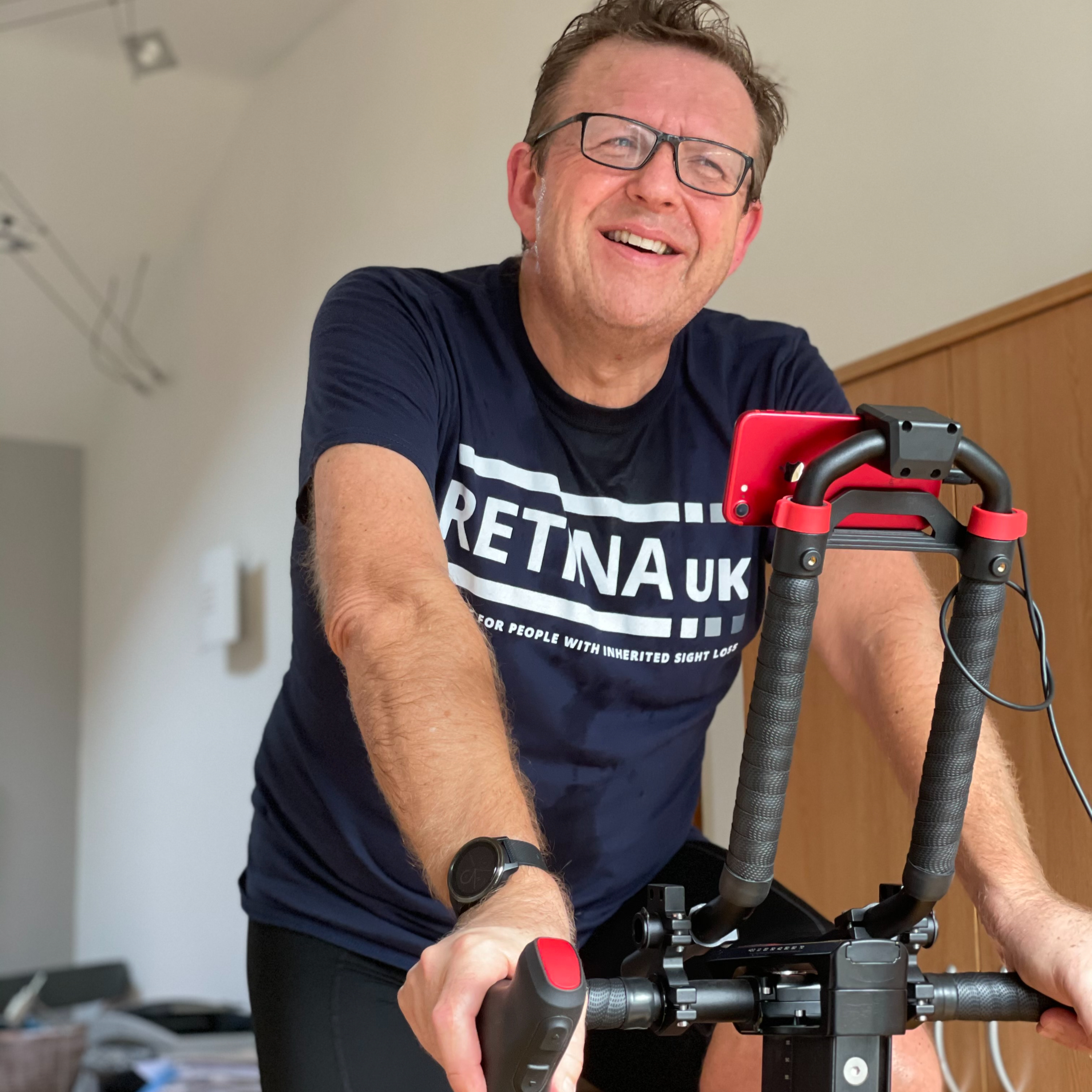 Team building and fun at work whilst raising money for Retina UK episode artwork