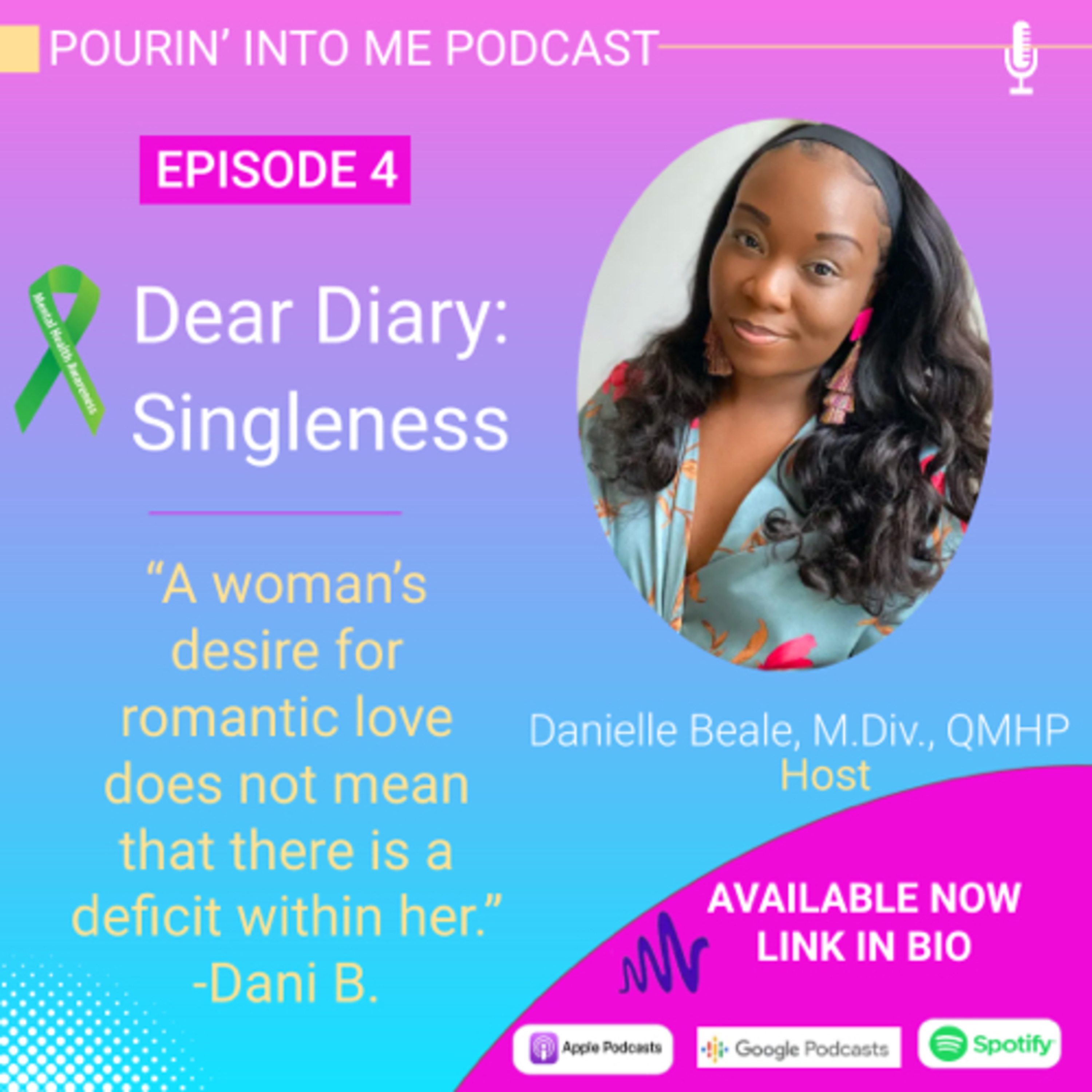Dear Diary: Singleness  episode artwork