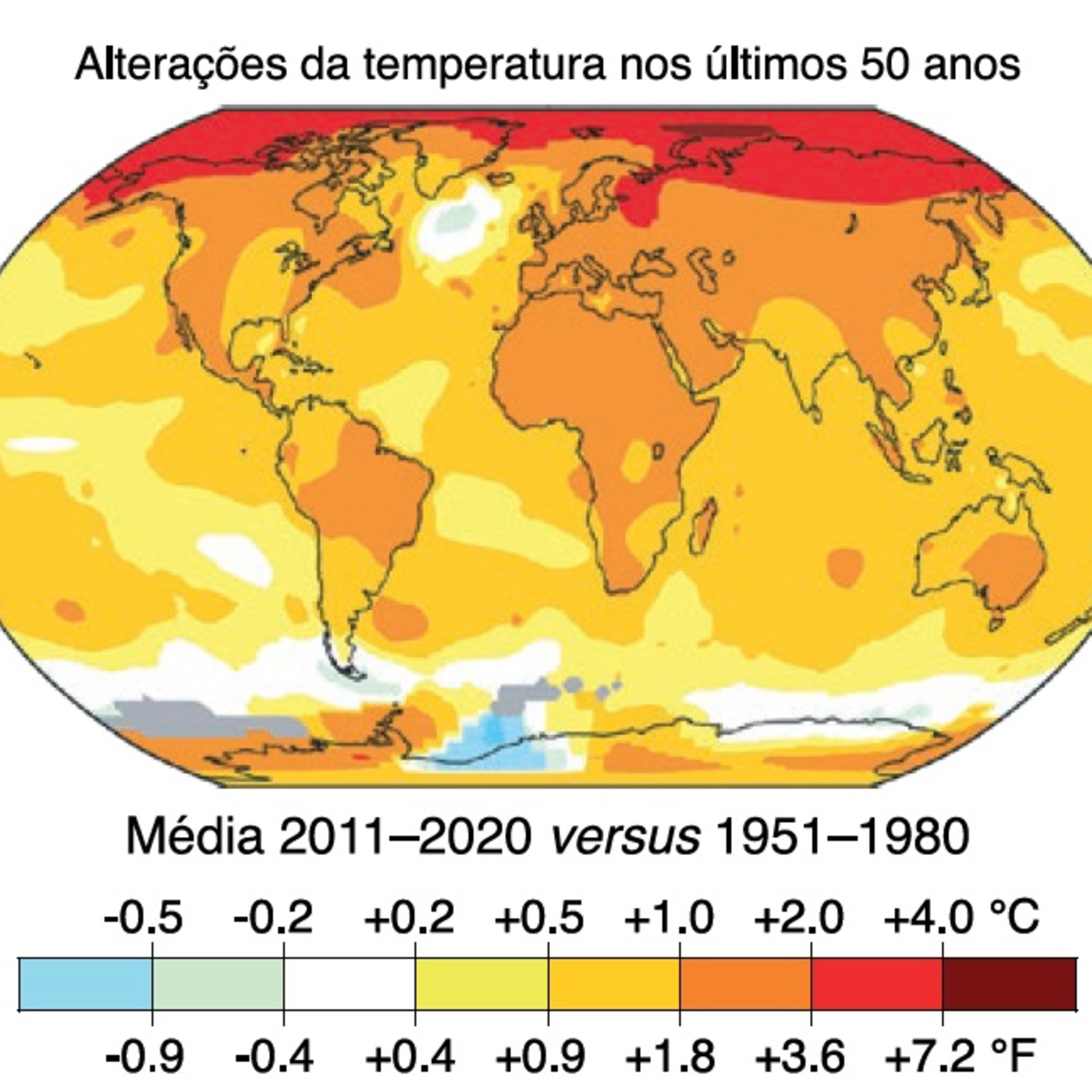Antártica, Ártico e Mudanças Climáticas
