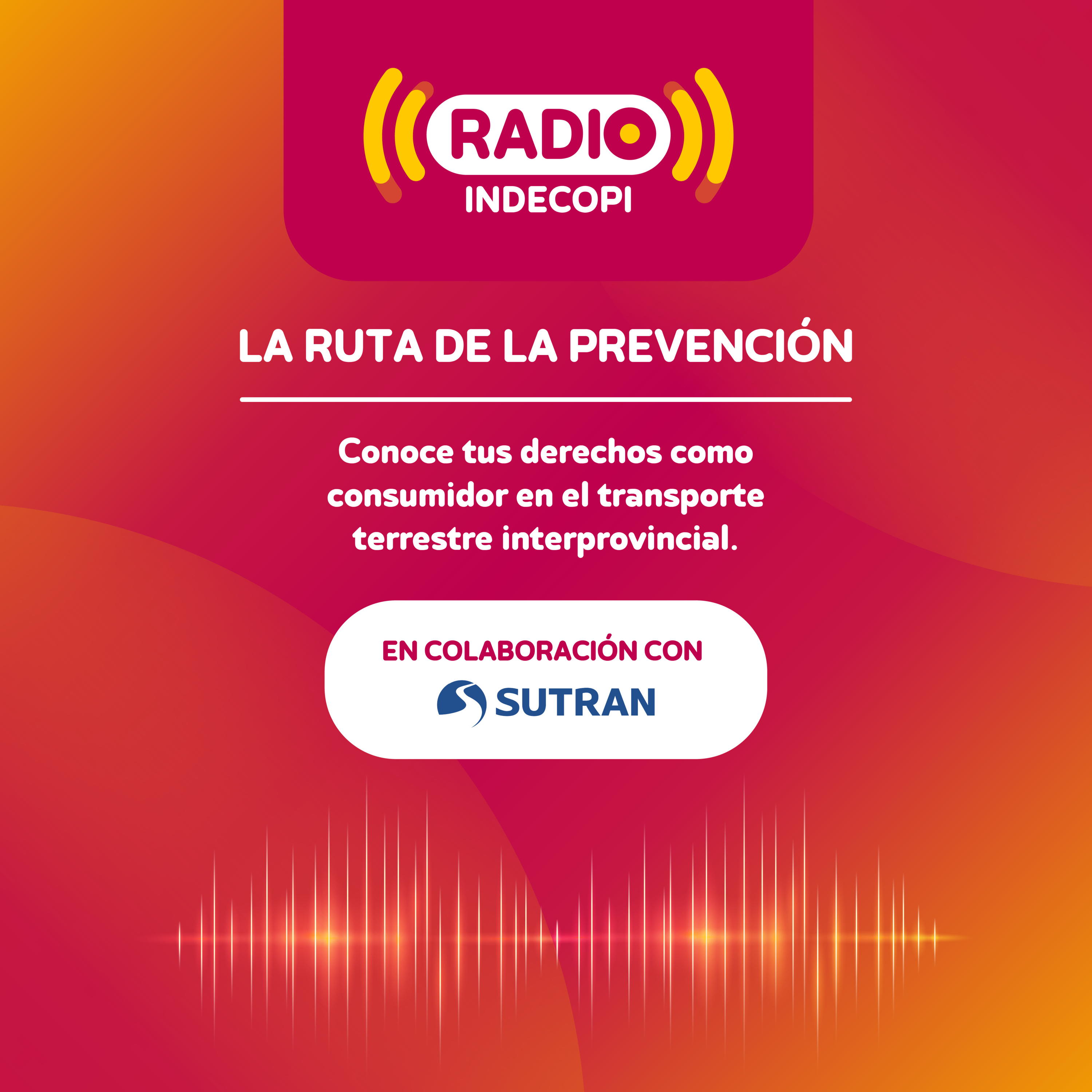 Conoce tus derechos como consumidor en el transporte terrestre interprovincial - Sutran 26/10/2022 episode artwork