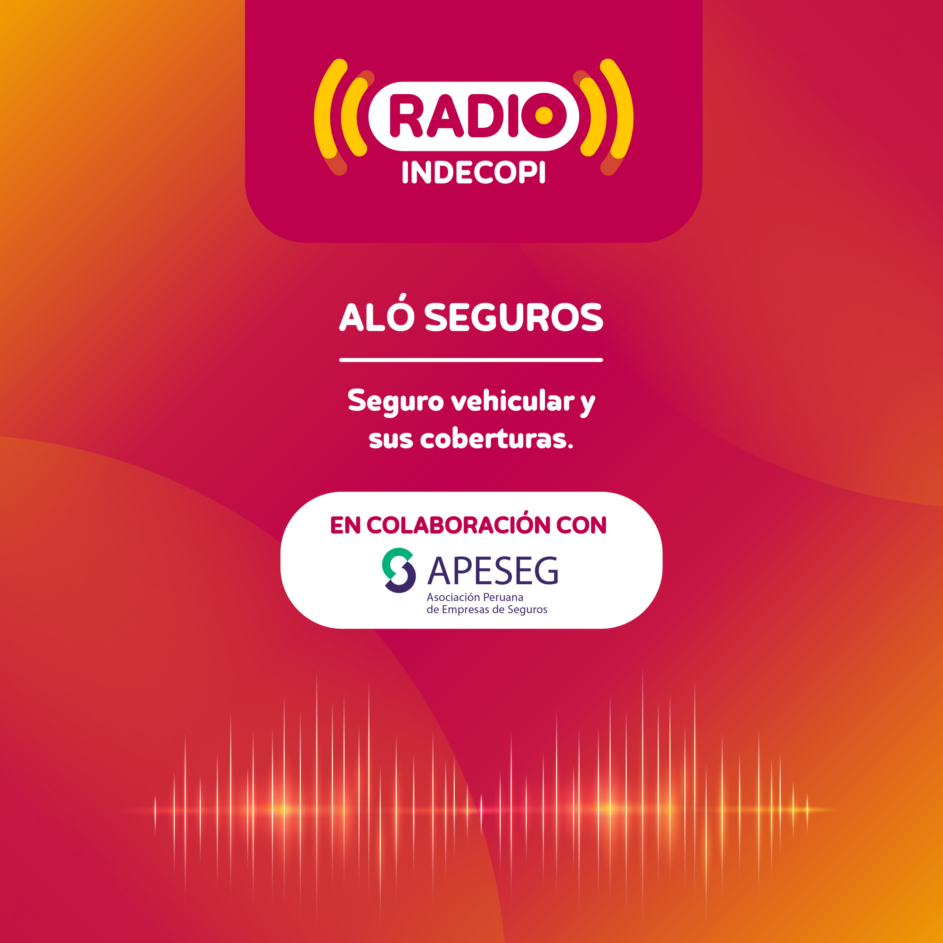 Conoce sobre el Seguro Vehicular en el programa "Aló Seguros" por Radio Indecopi.