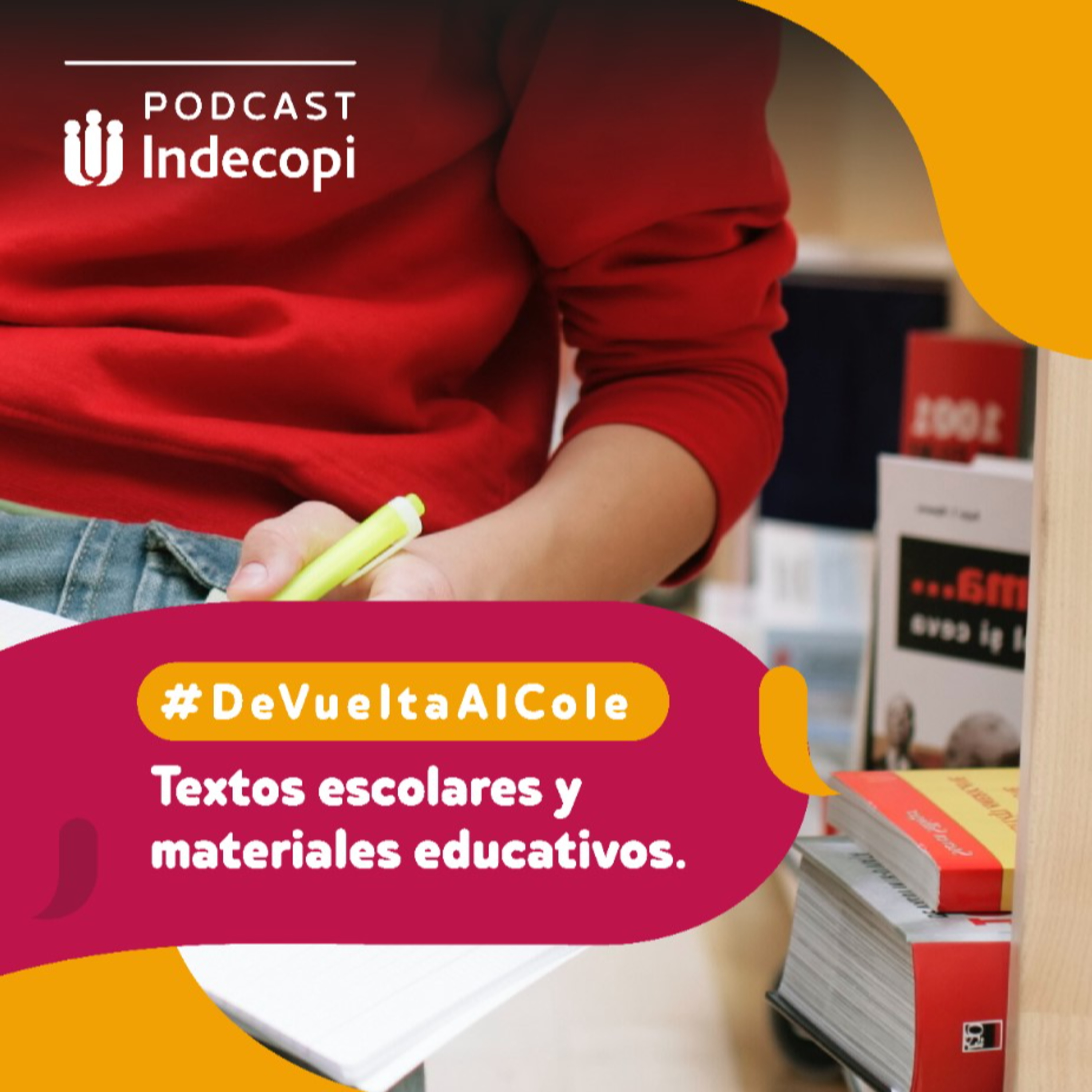#DeVueltaAlCole - Textos escolares y materiales educativos.