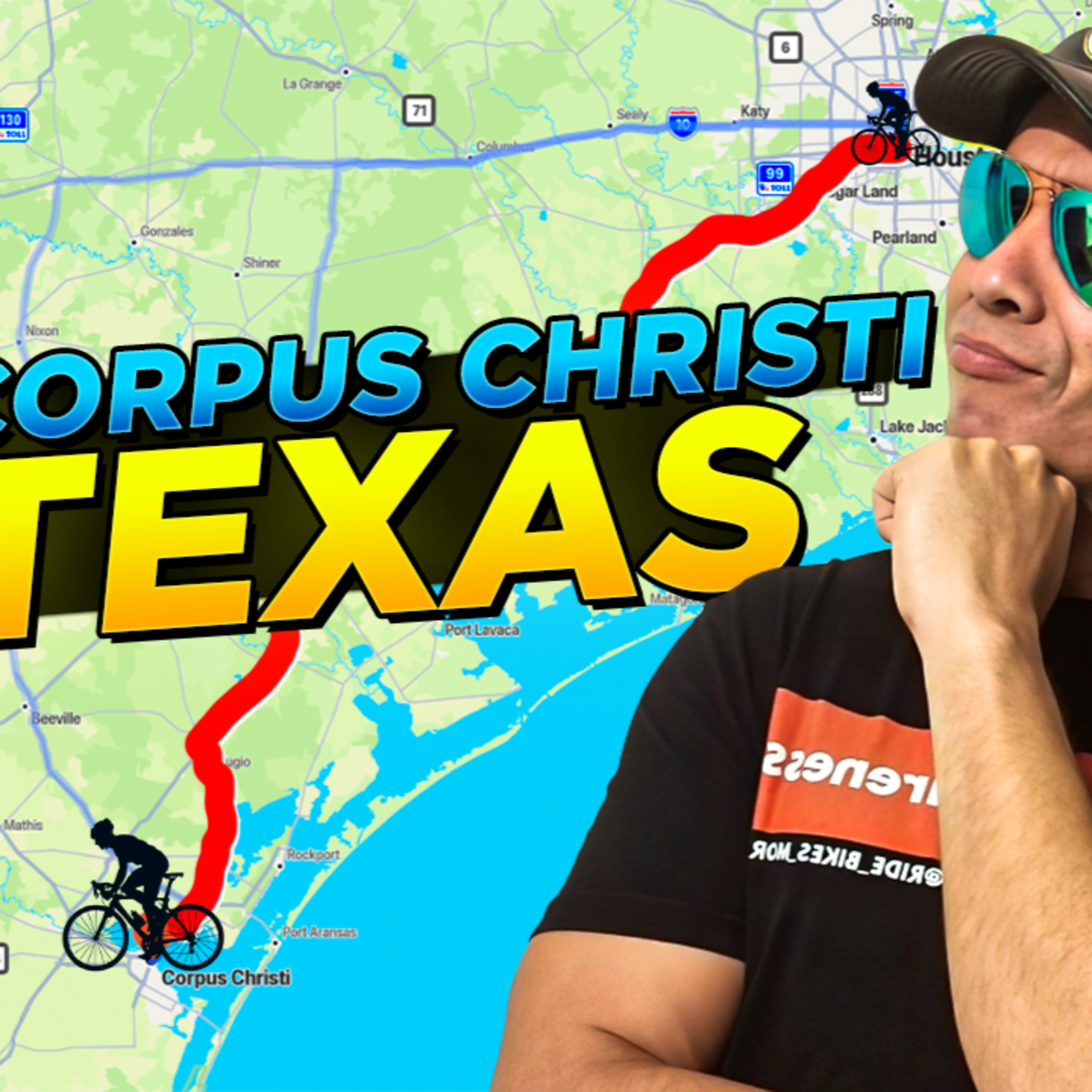 Bike Video Log #2 | Texas Take Over Ride | Cycling Show | Bicycles and Travel | Corpus Christi, Texas episode artwork