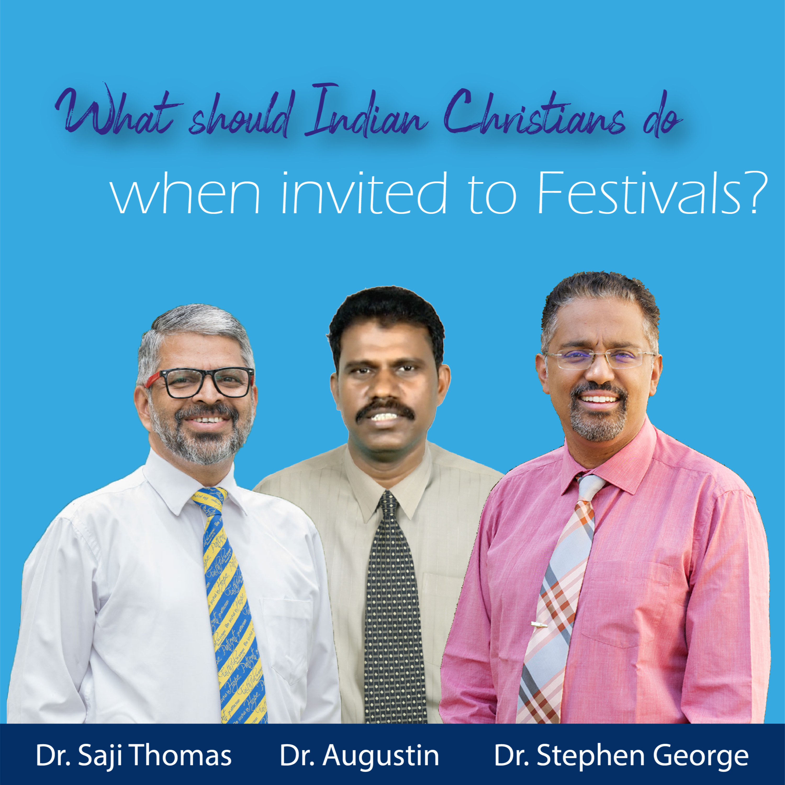 What should Indian Christians do when invited to Festivals?