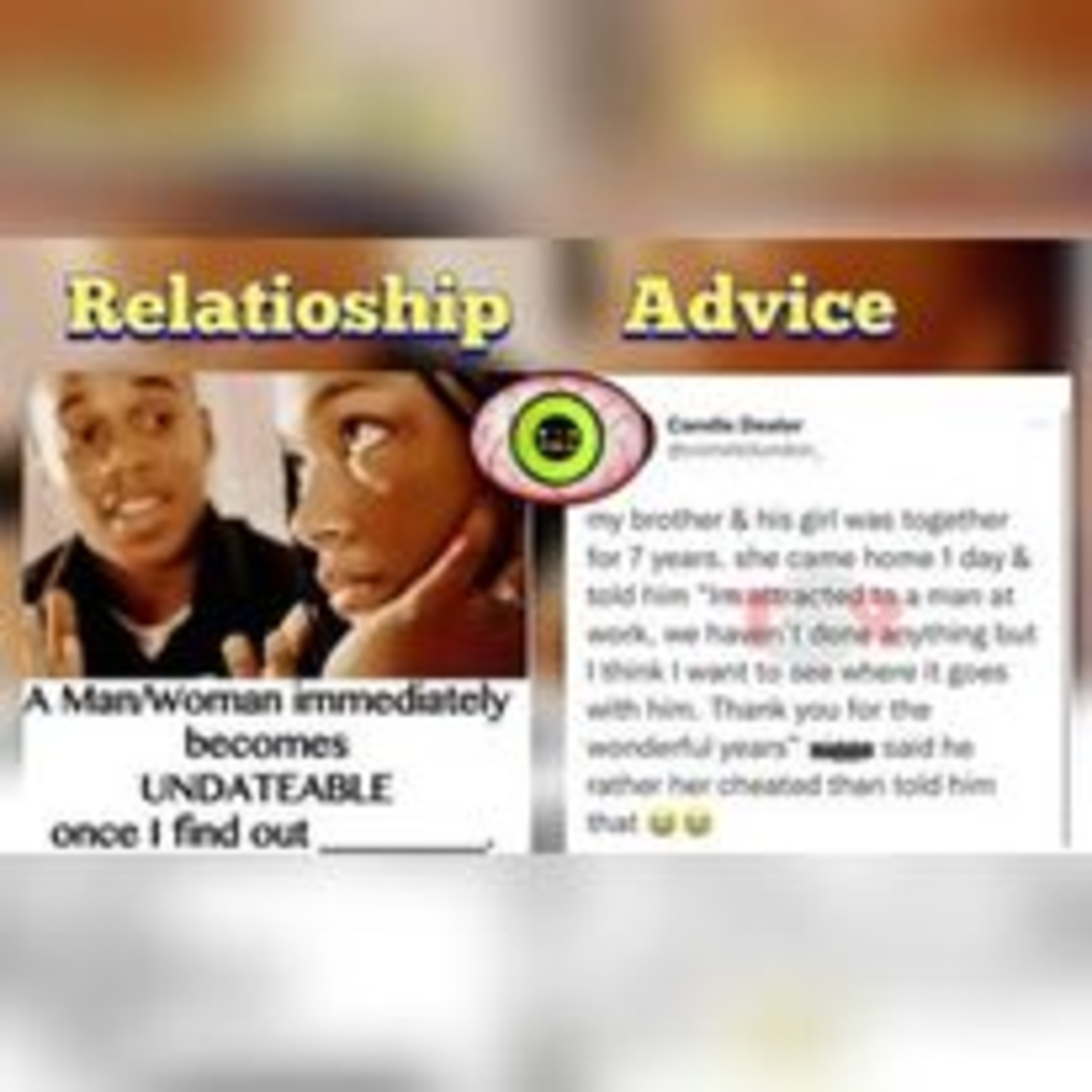 BIRPod Ep57 Relationship Advice – During a breakup lied to or cheated on? Man/Woman undateable