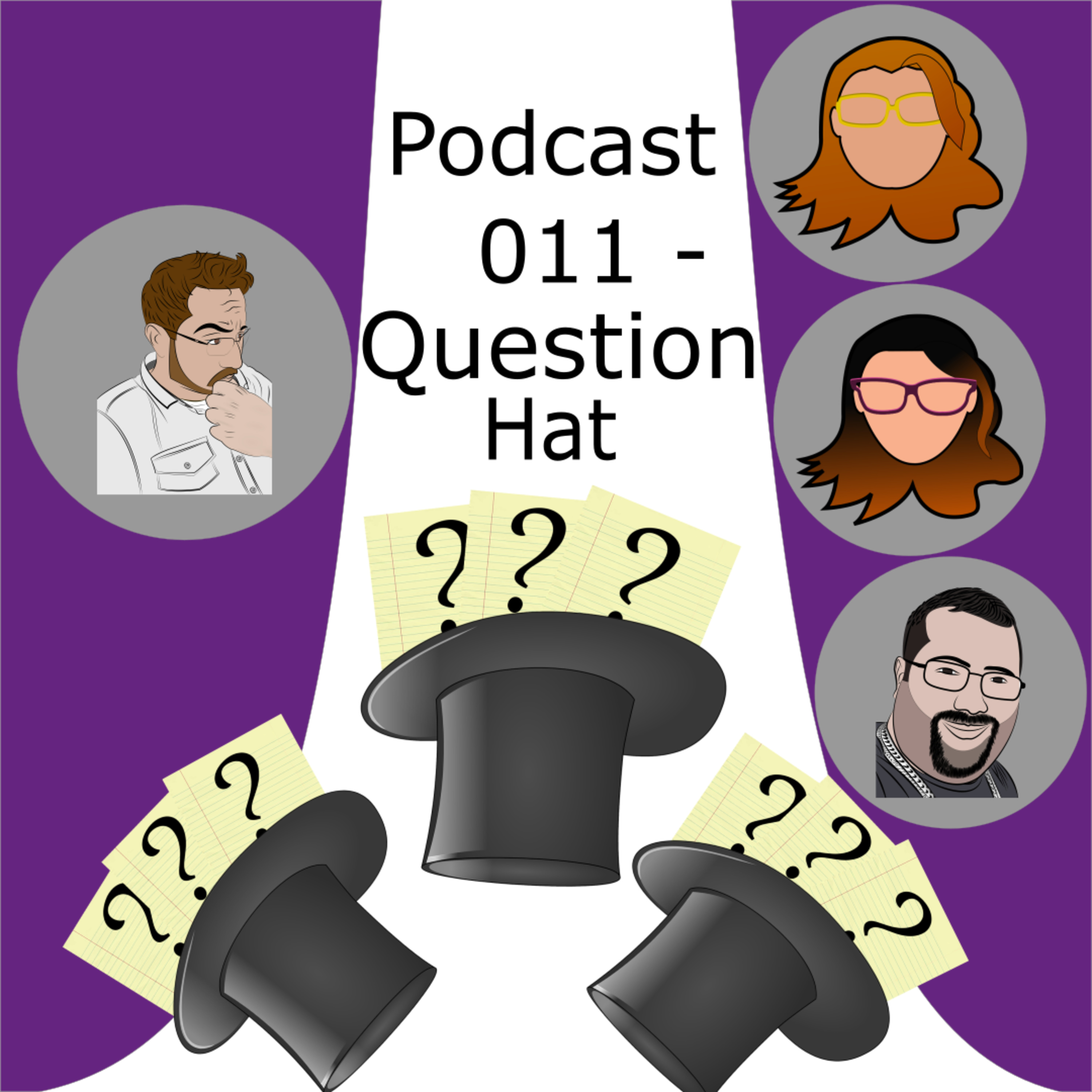 MusikalSpade, PassionFruit, and JimboSlash - Question Hat | ReplicaRepost Podcast #011