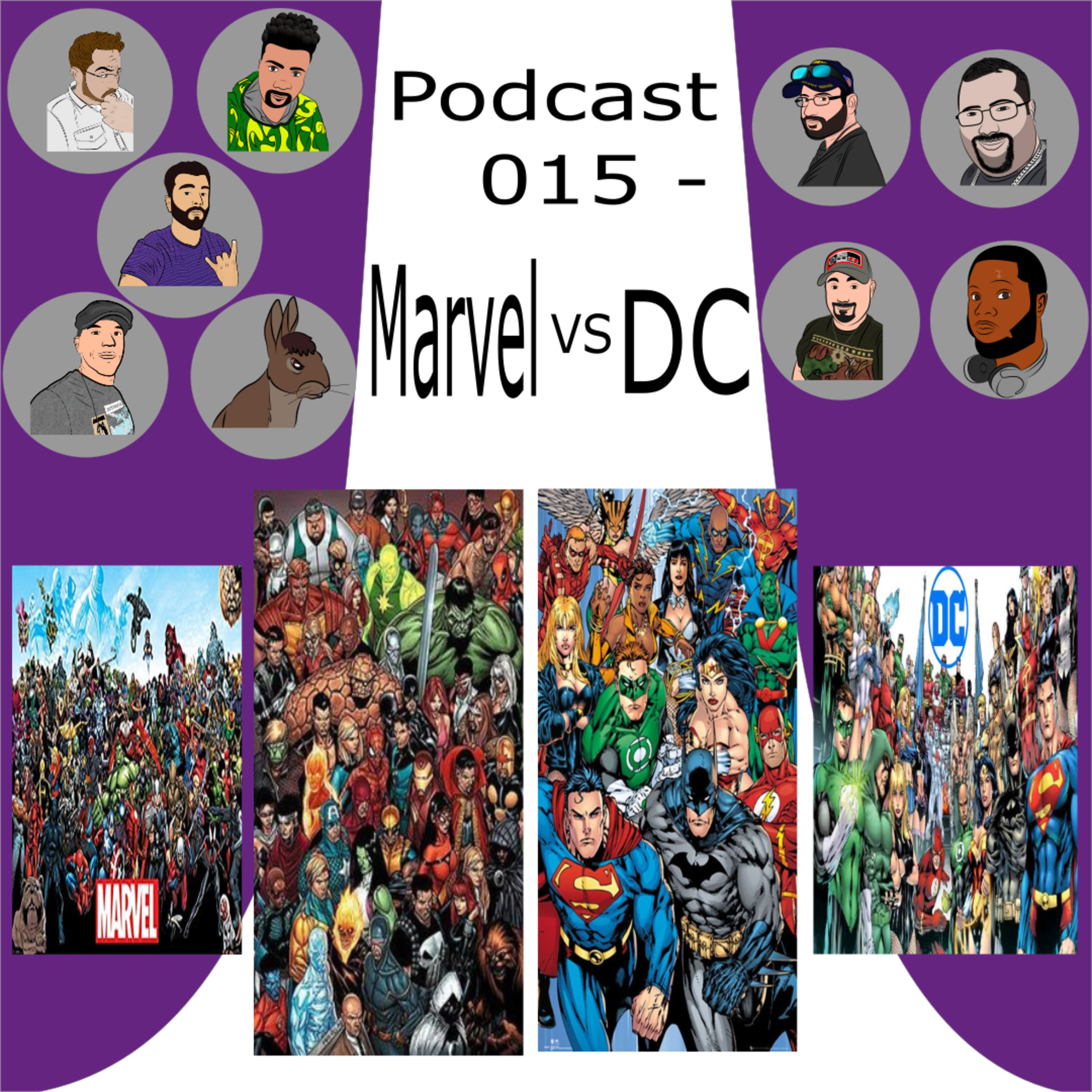 DLCSquad Discuss - Which is better, DC or Marvel? | ReplicaRepost Podcast #015