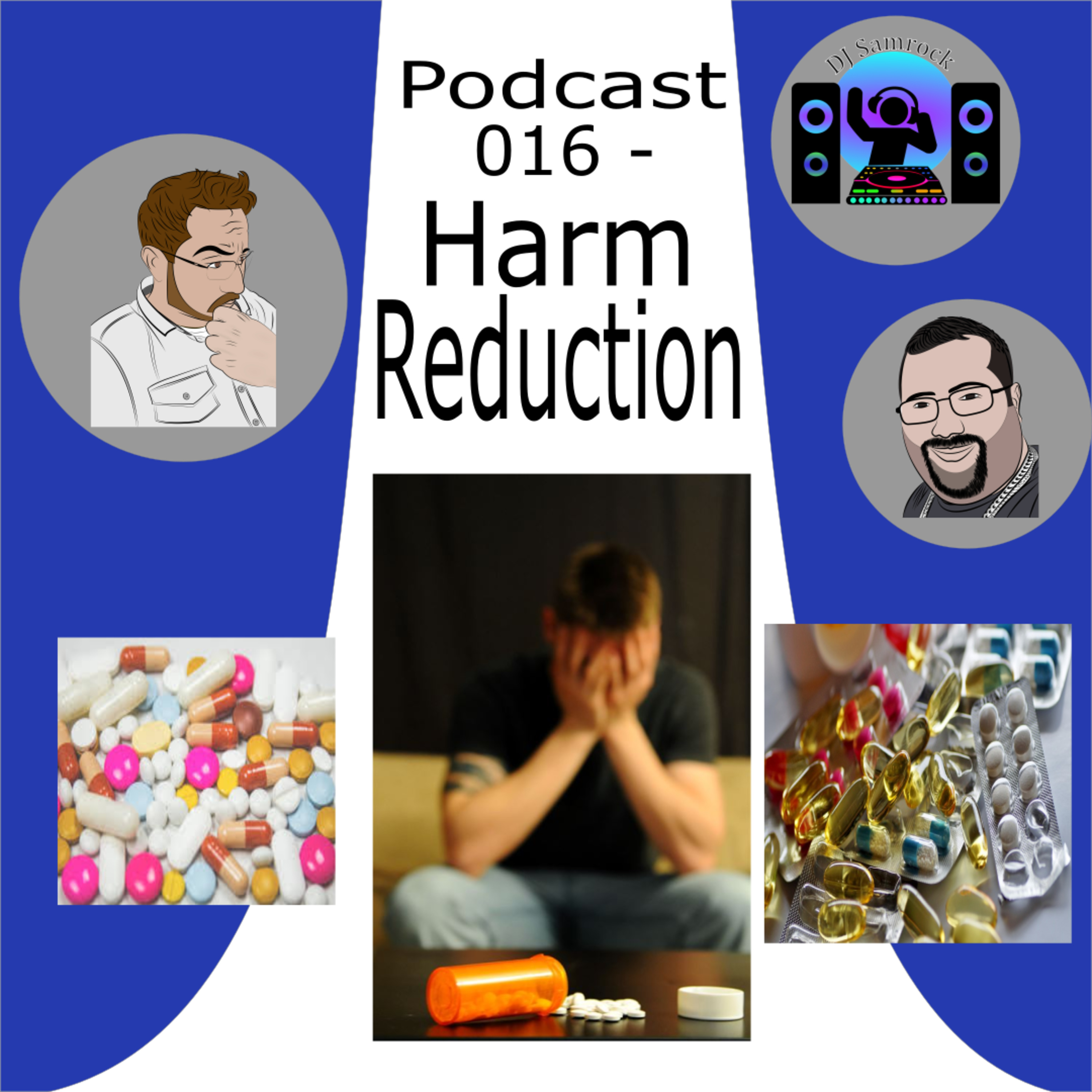 DJ Samrock and JimboSlash - Drugs and Harm Reduction | ReplicaRepost Podcast #016