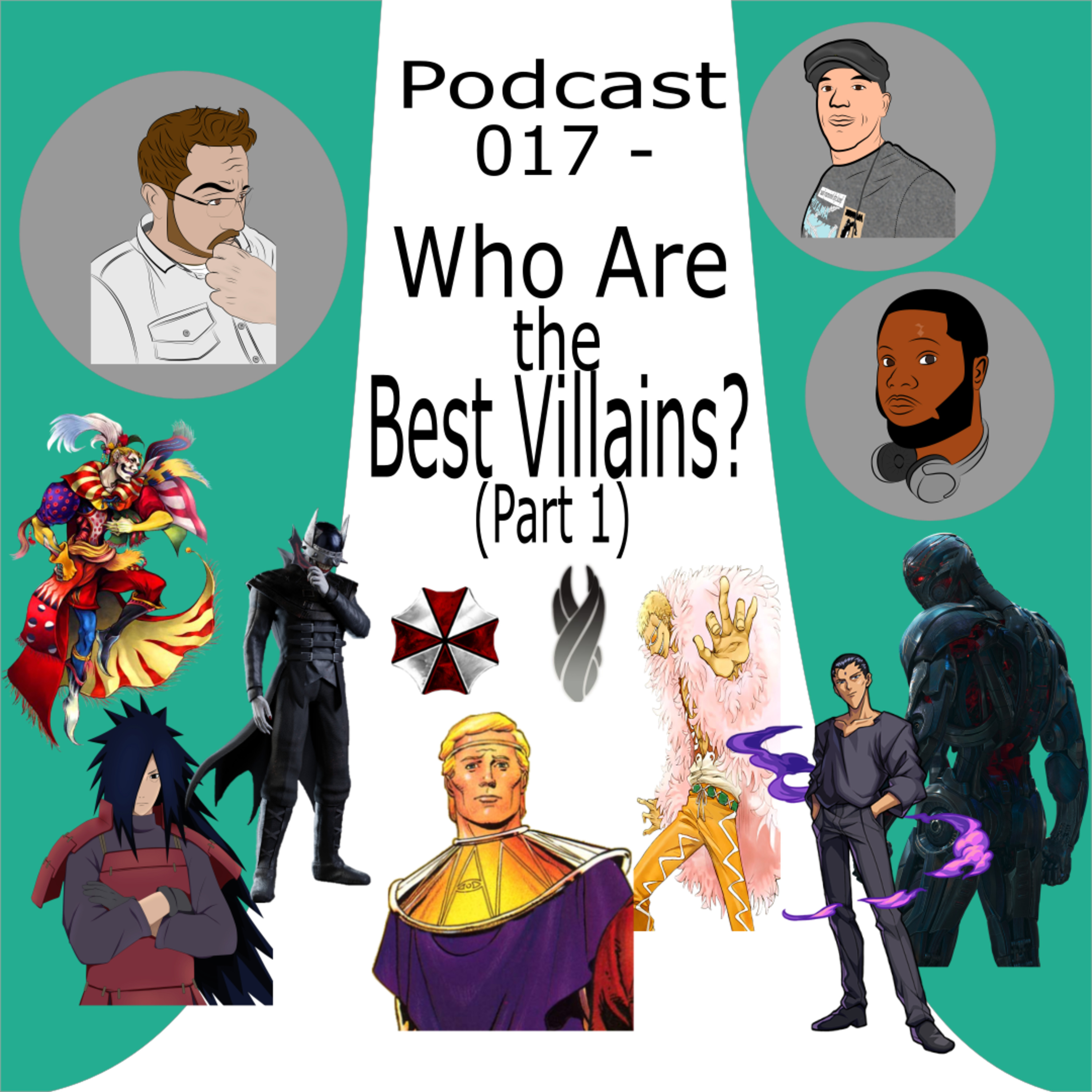 AmIWright and GunslingerZero - Who Are The Best Villains? (Part 1) | ReplicaRepost Podcast #017