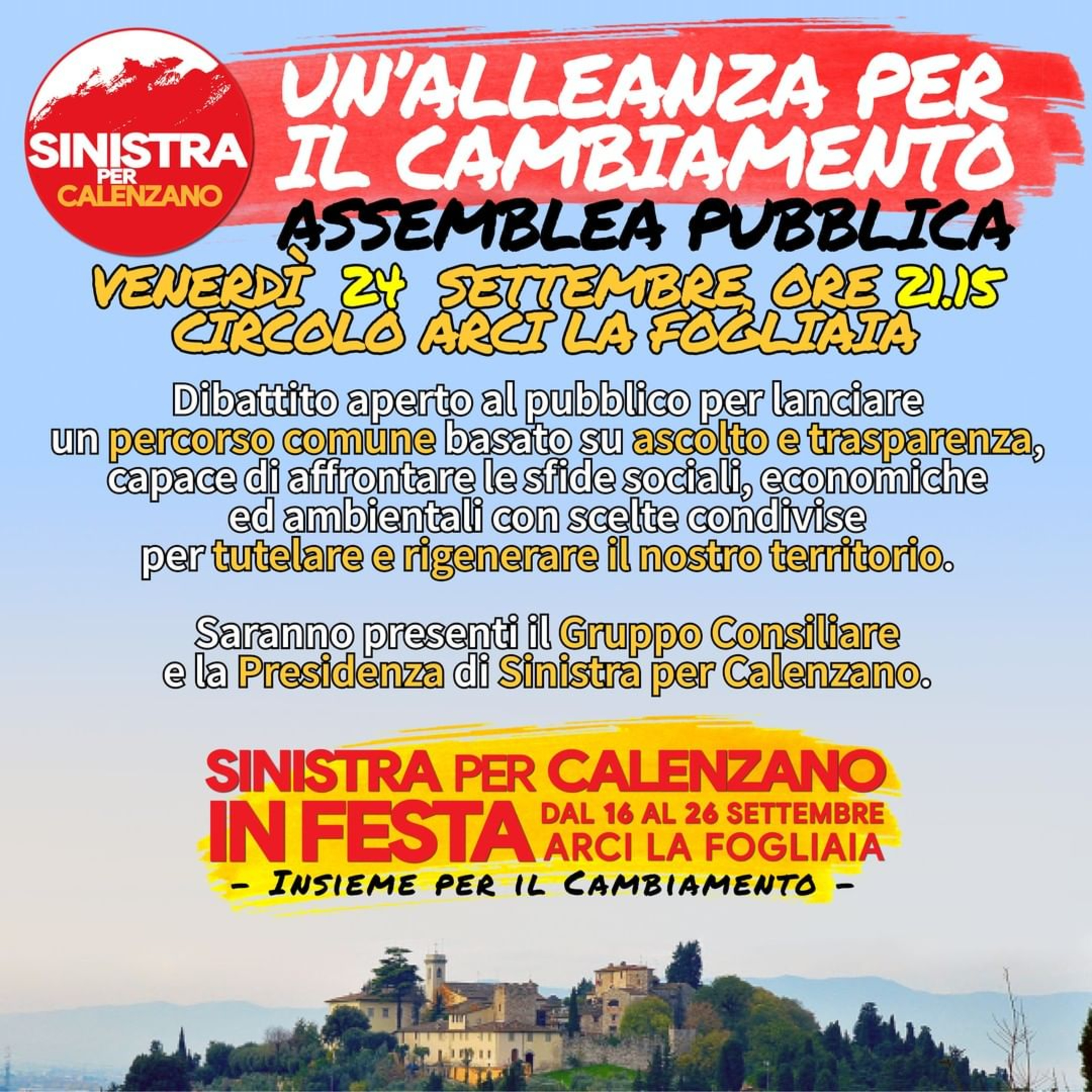 Sinistra per Calenzano