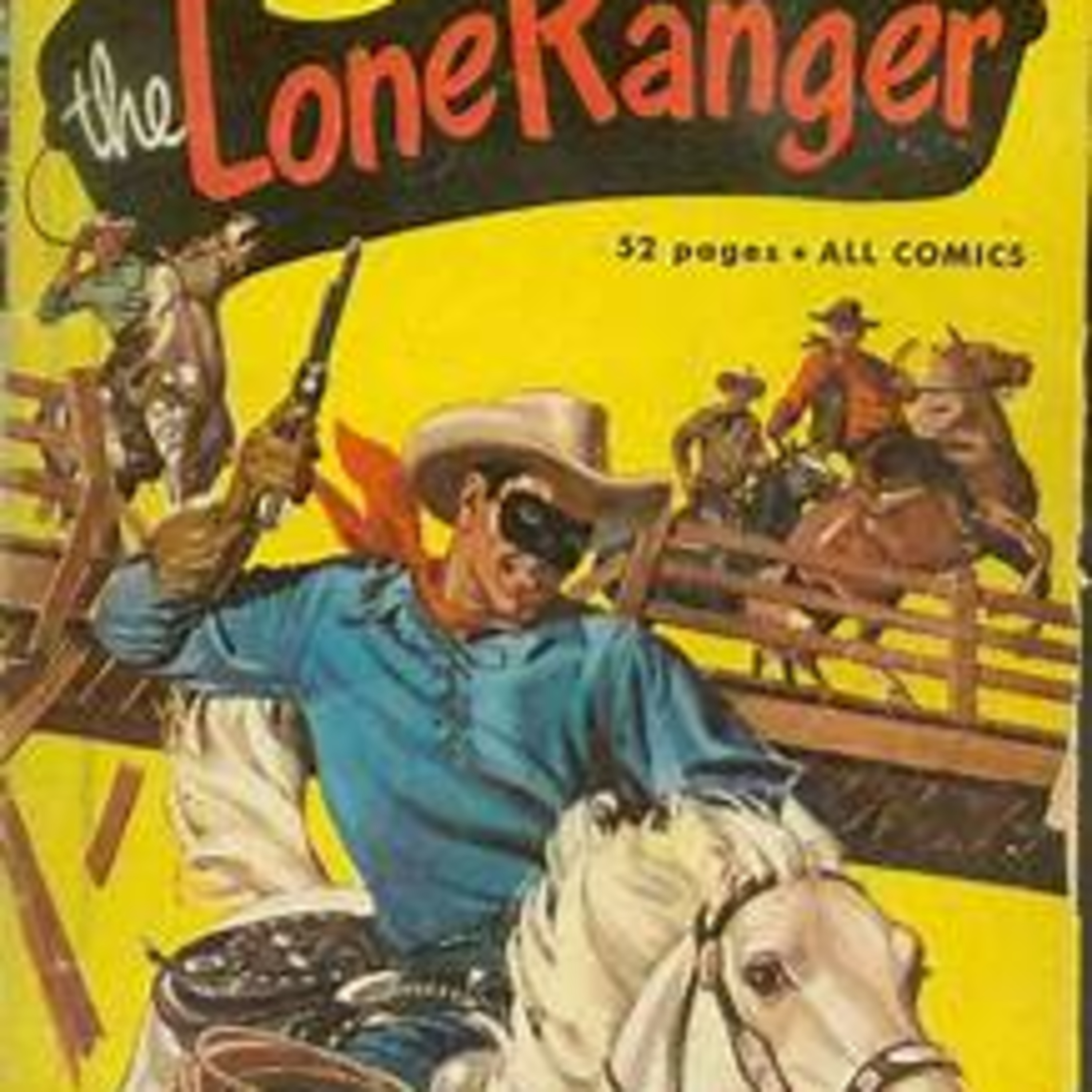 THE LONE RANGER "The Gold Train" episode artwork