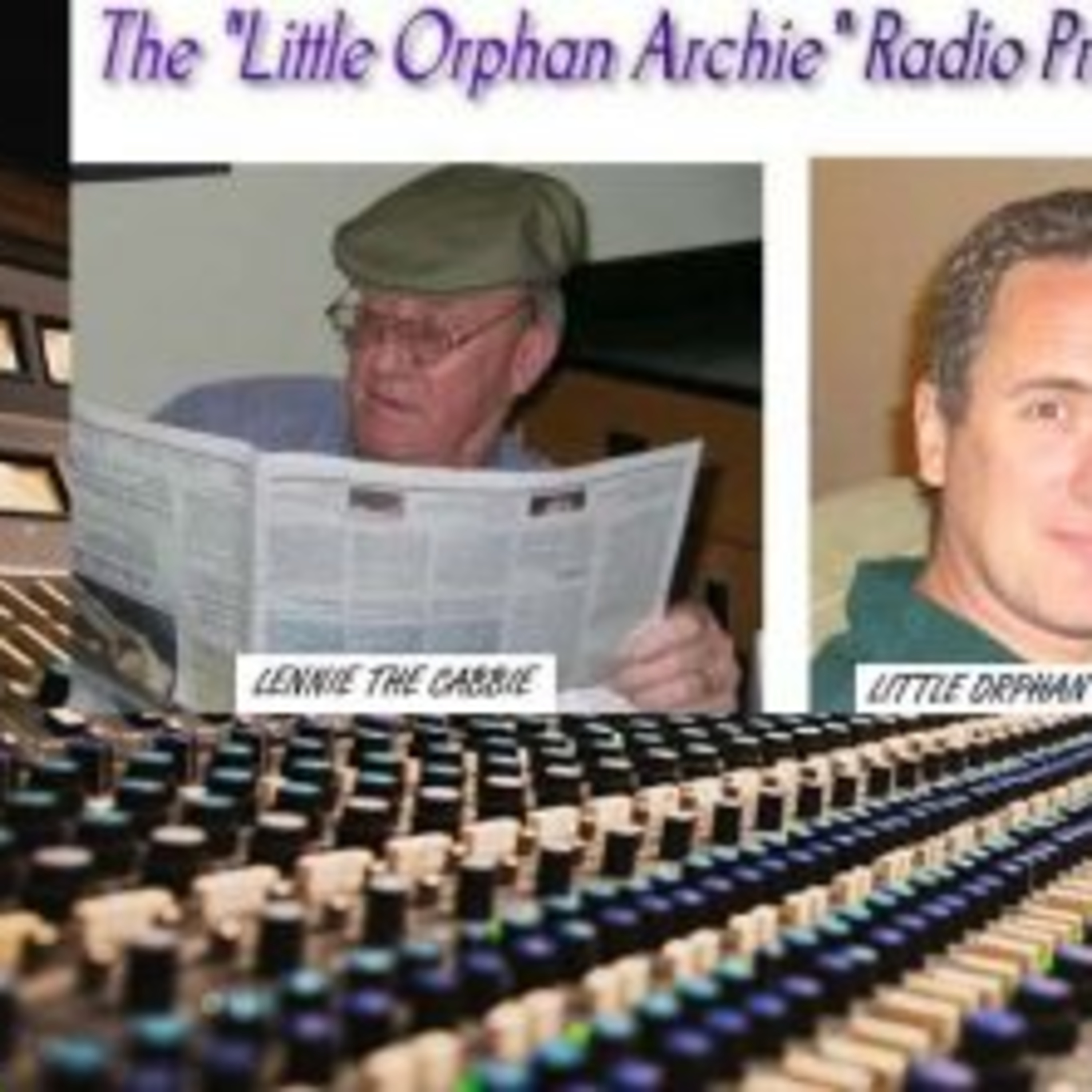 VINTAGE RADIO "Little Orphan Archie" episode artwork