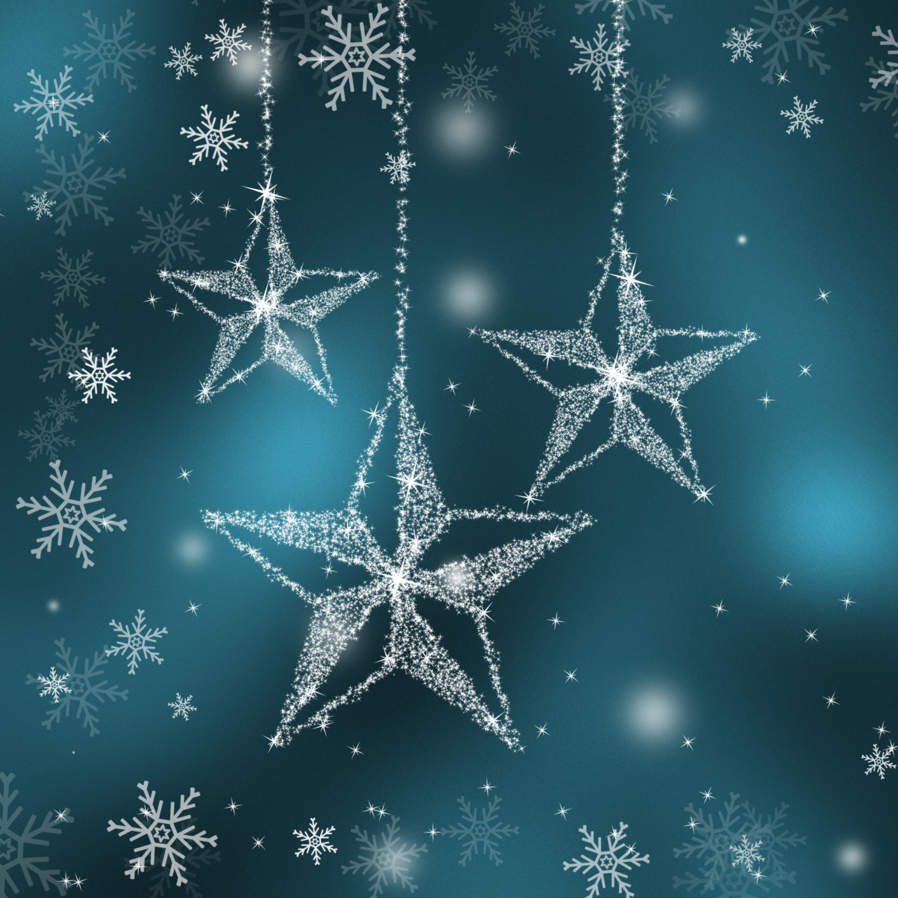 CHRISTMAS FANTASY "Silver Glitters"