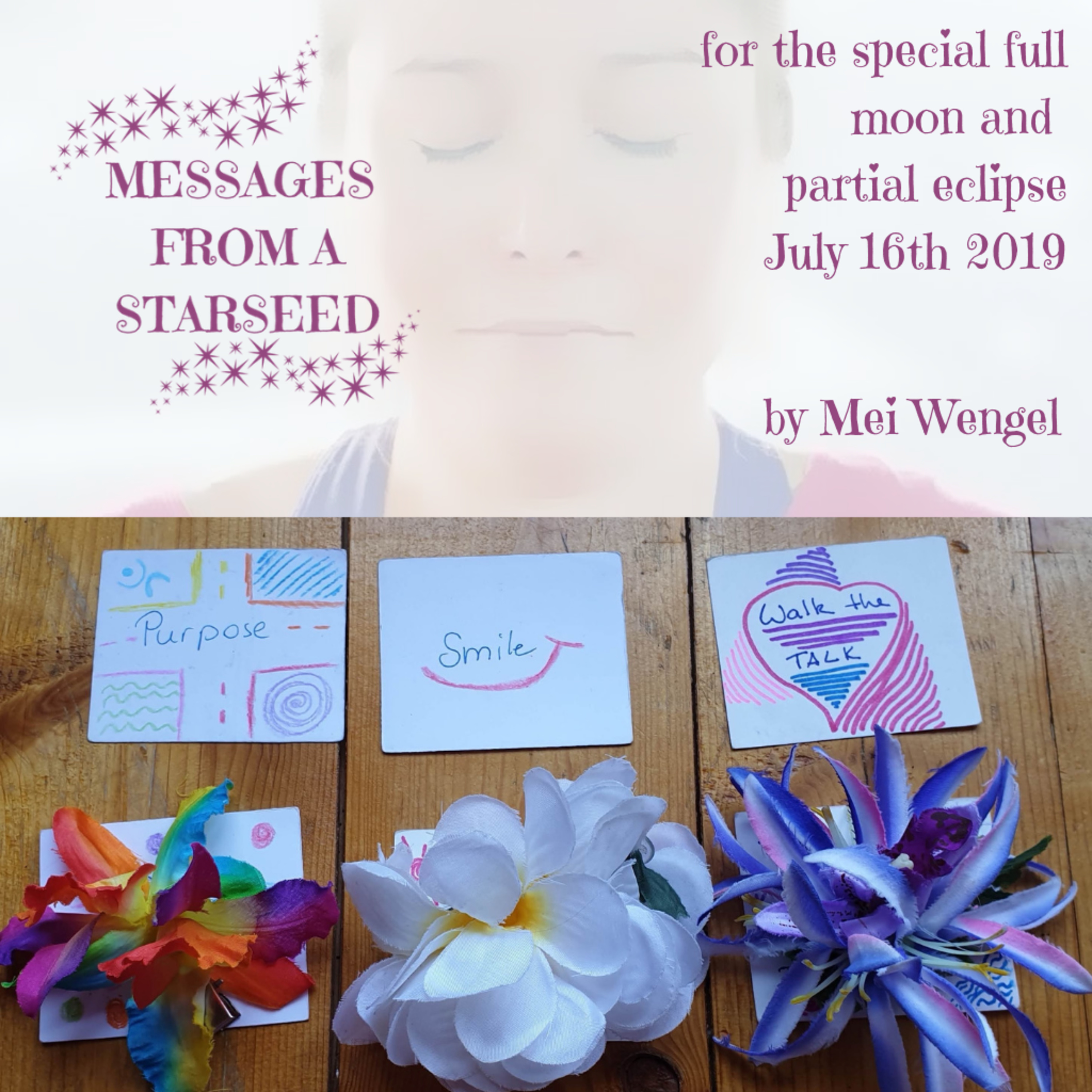 messages from a starseed for the special full moon and partial eclipse (July 16th 2019) episode artwork