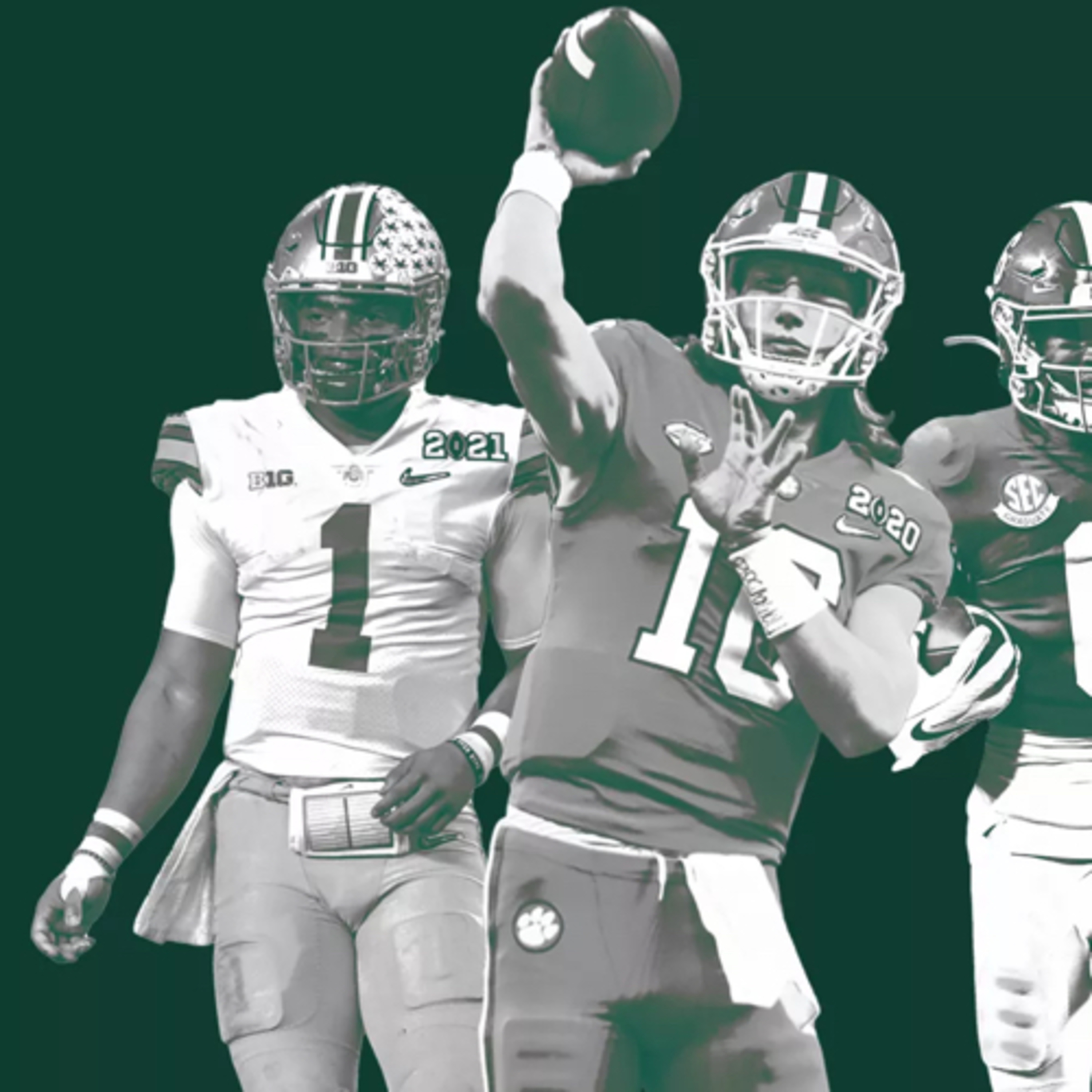 Trevor Lawrence’s Comments, Justin Fields, Hall of Fame or Not episode artwork