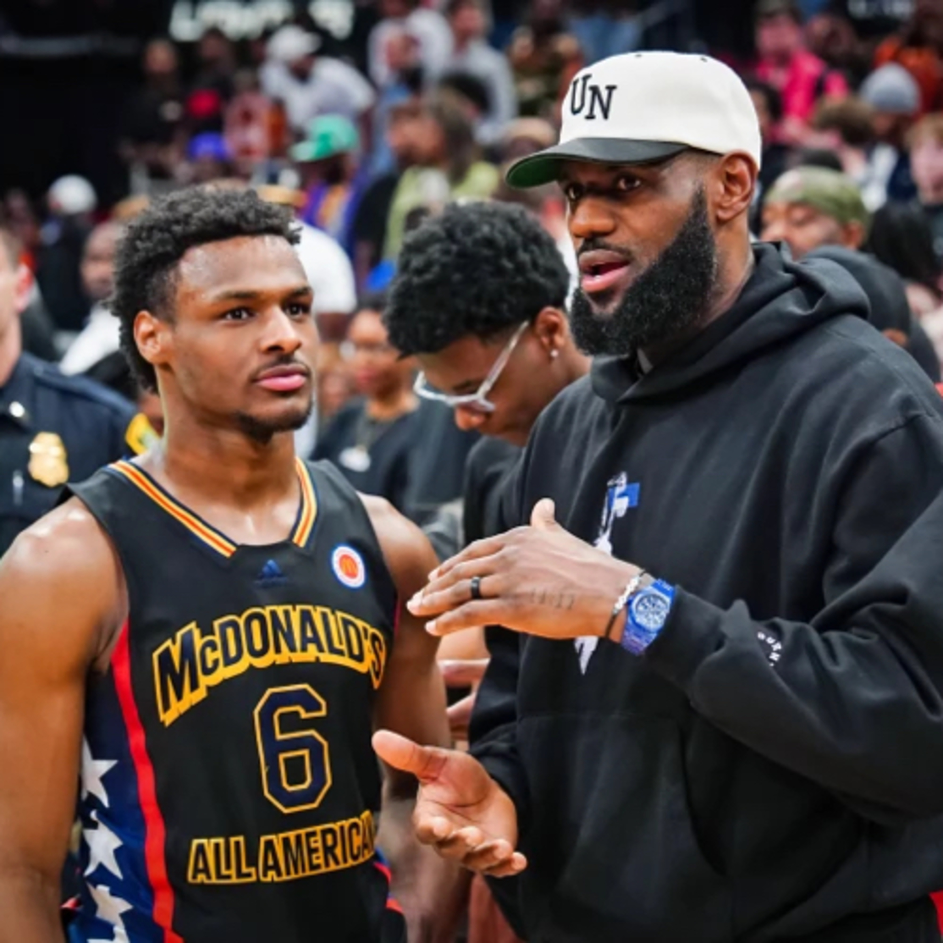 Lebron’s Comments On Bronny & College Hoops Talk w/Iria pt.1 episode artwork