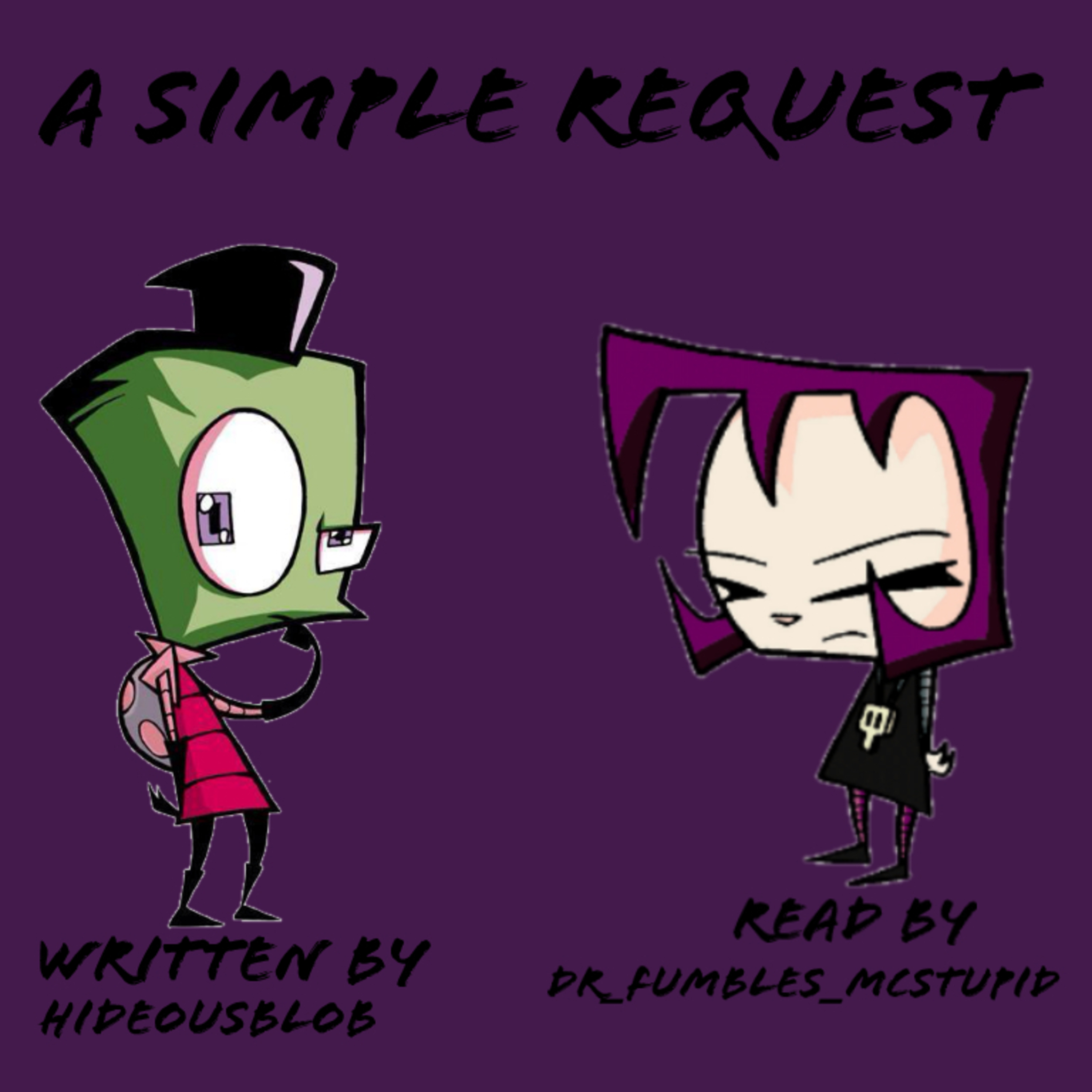 Invader Zim - A simple request episode artwork