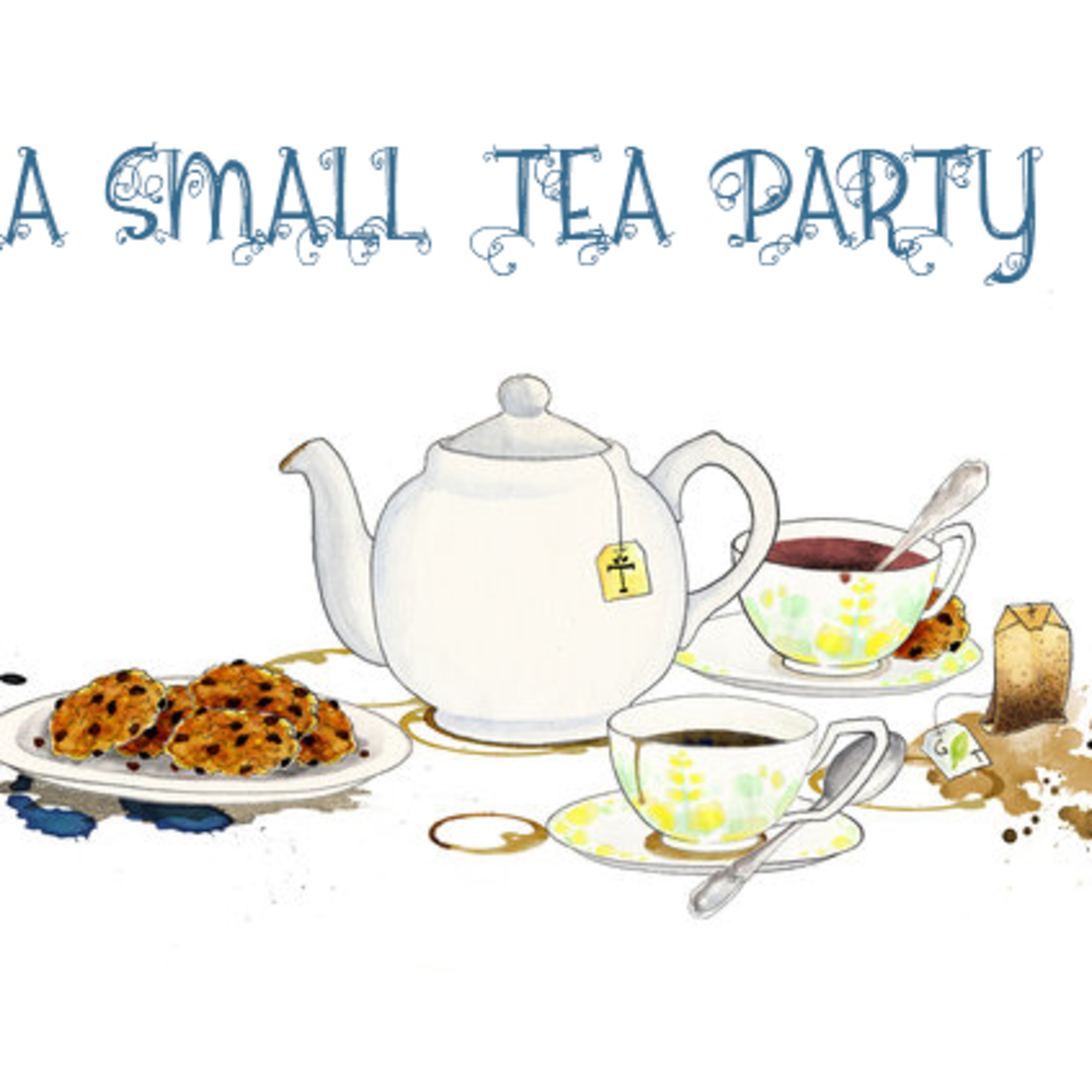 Pater pan, the secret garden, alice in wonderland - A small Tea party episode artwork