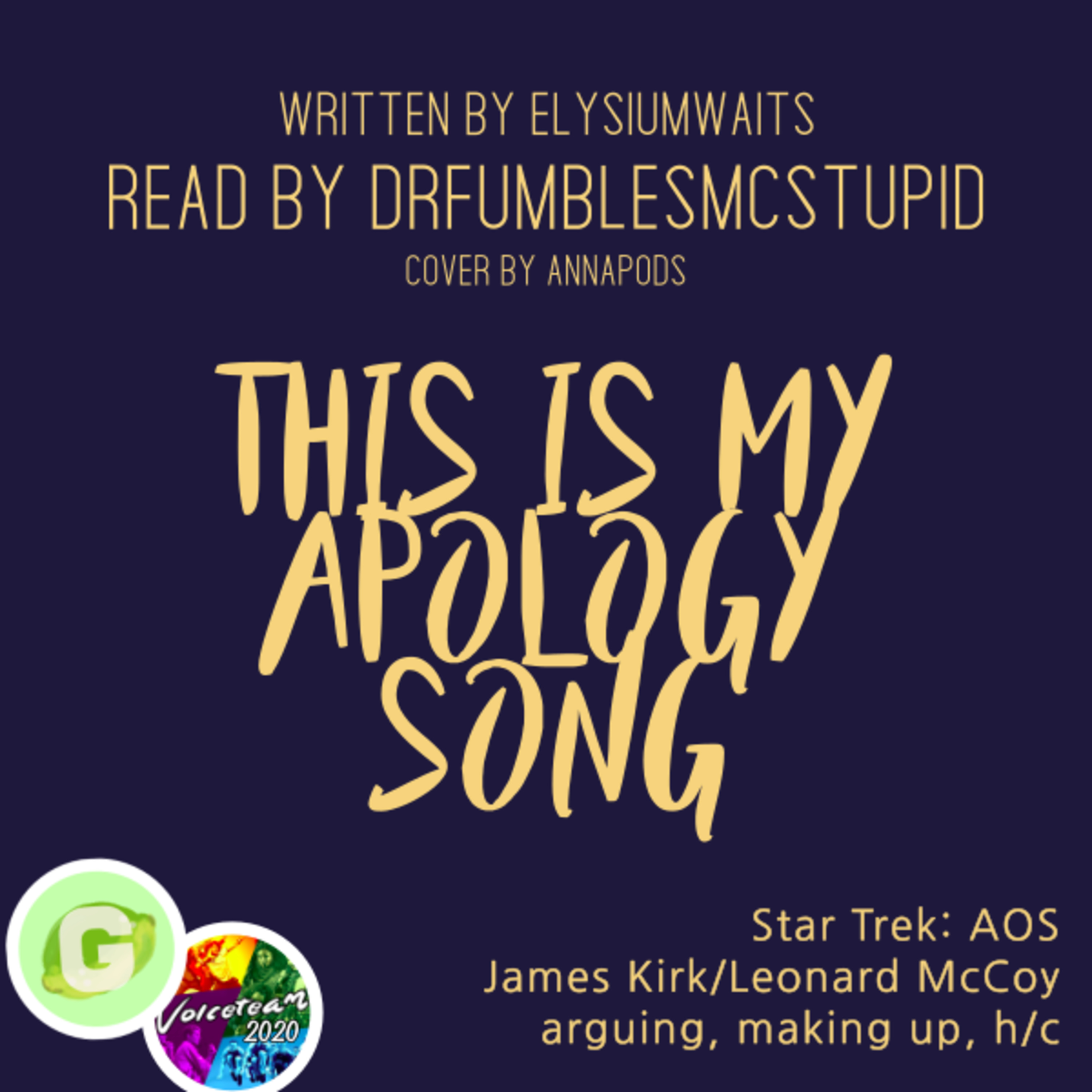 Star Trek AOS - This is My Apology Song episode artwork
