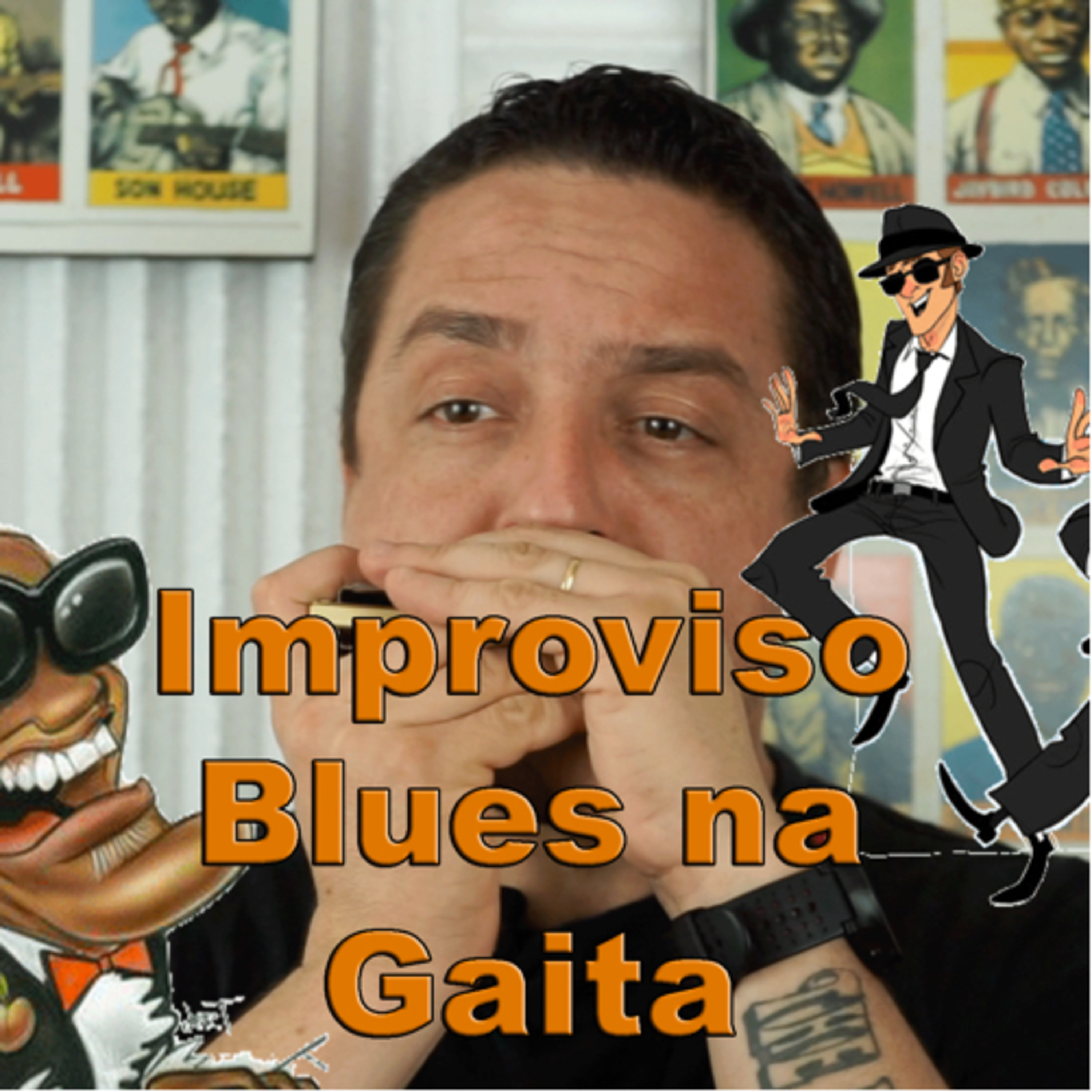 Improviso Blues na Gaita diatônica @ Dica de Gaita com Marcelo Naves episode artwork