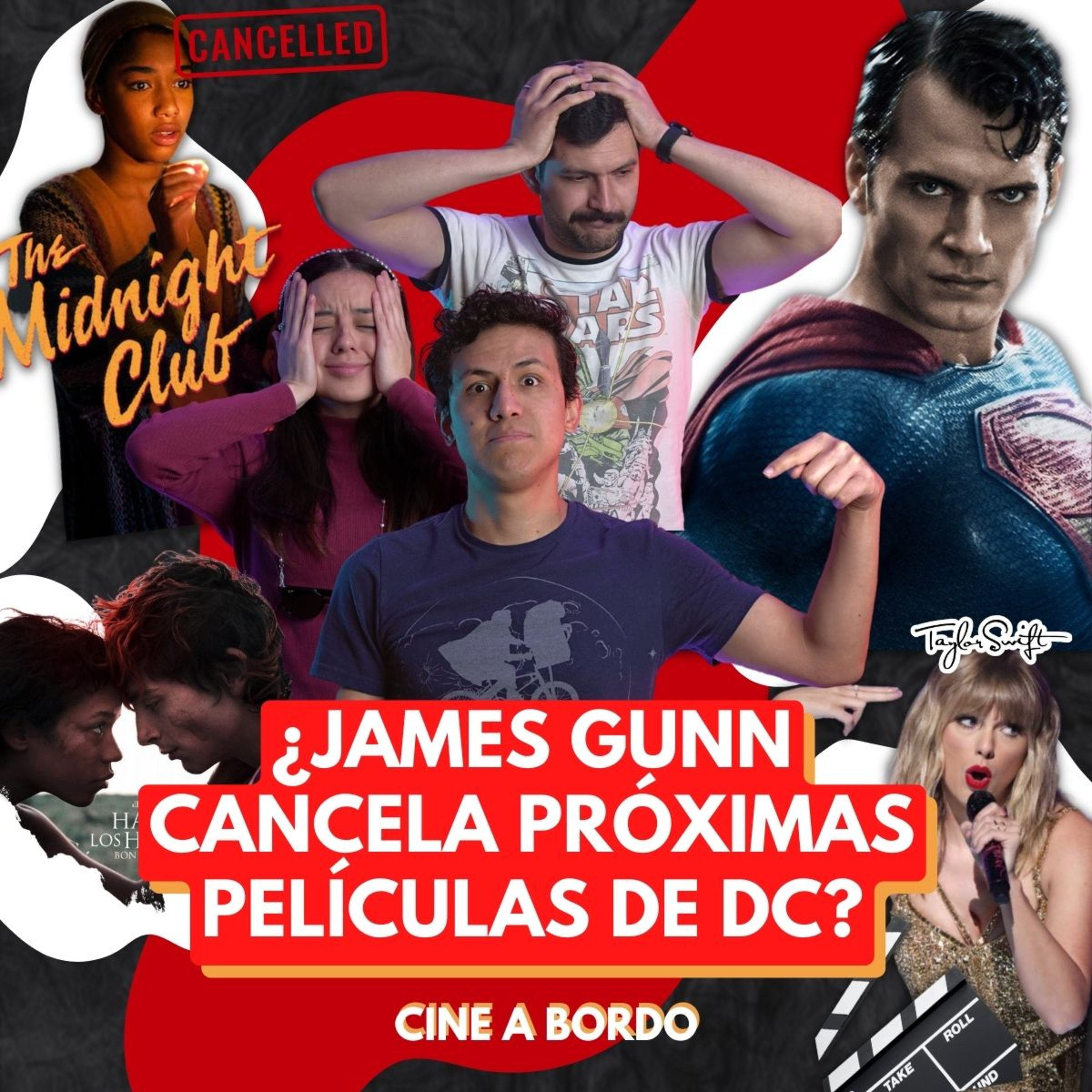 El futuro incierto de DC | Taylor Swift hará su primera película | Flanagan sale de Netflix | T3.E6 episode artwork