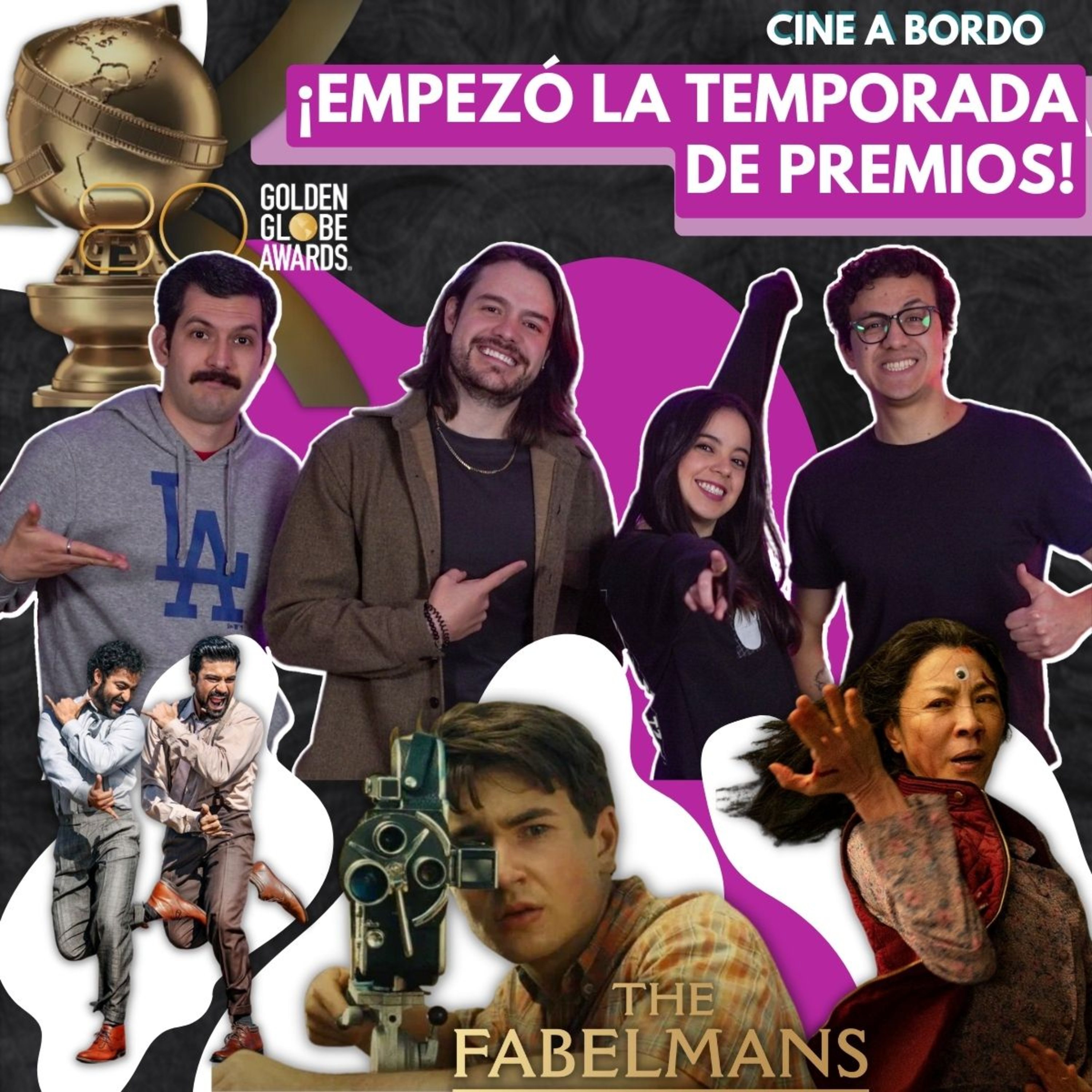 Ganadores de los Golden Globes, predicciones, noticias y más | T4. E10 episode artwork