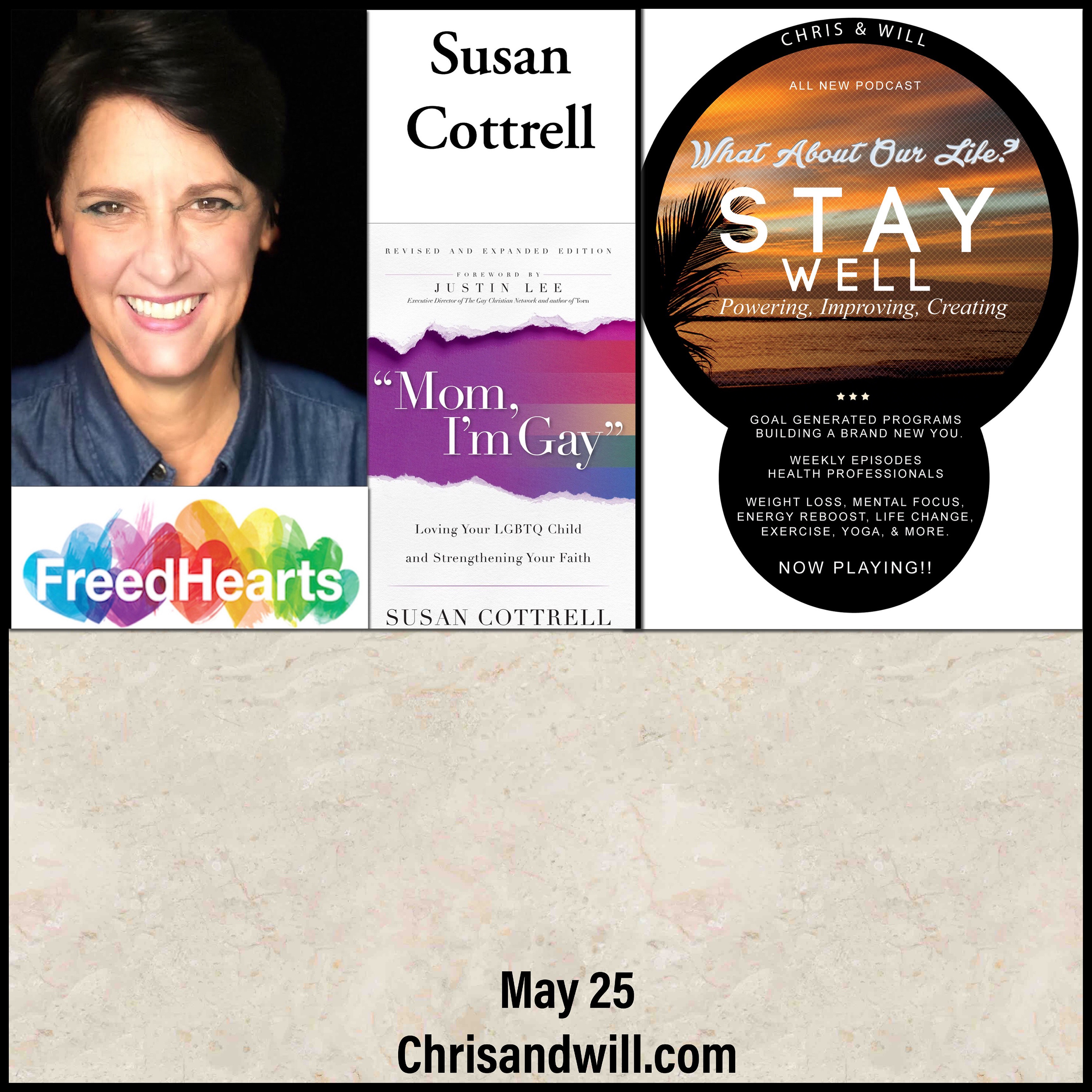 2.15 Show guest: Susan Cottrell (LGBTQ Public Speaker/Activist)