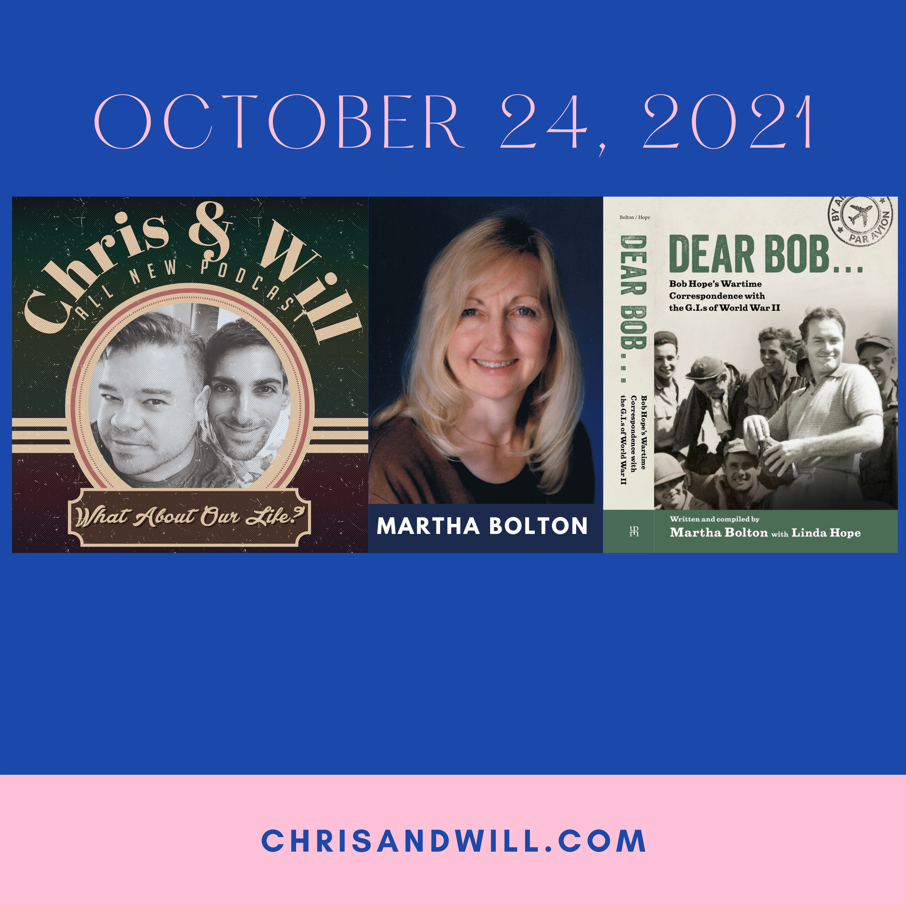 3.12 Show guest: Martha Bolton (3x New York Times Best Selling Author) episode artwork