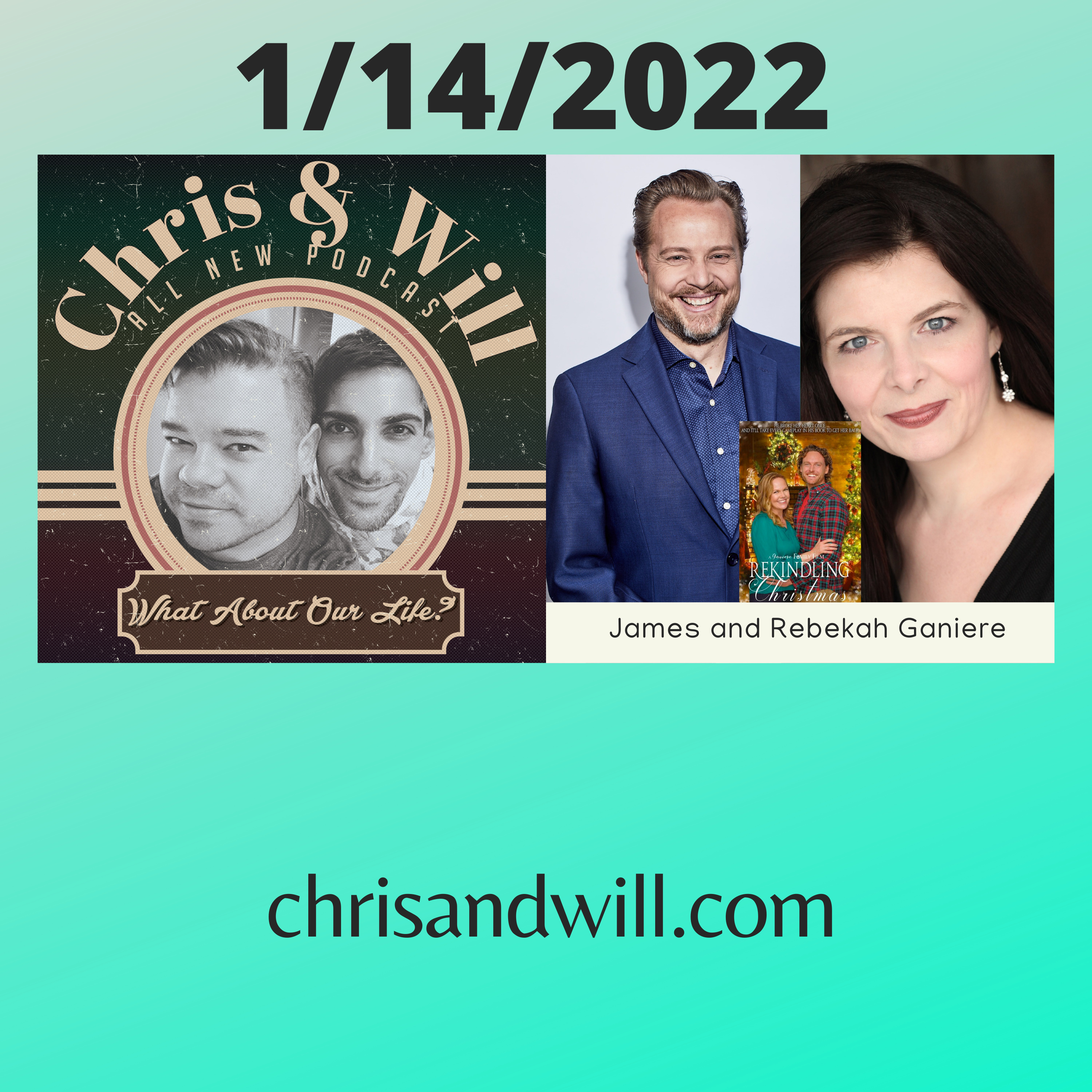 3.19 Show guests: James and Rebekah Ganiere (USA Today best-selling author and Hollywood Producer) episode artwork