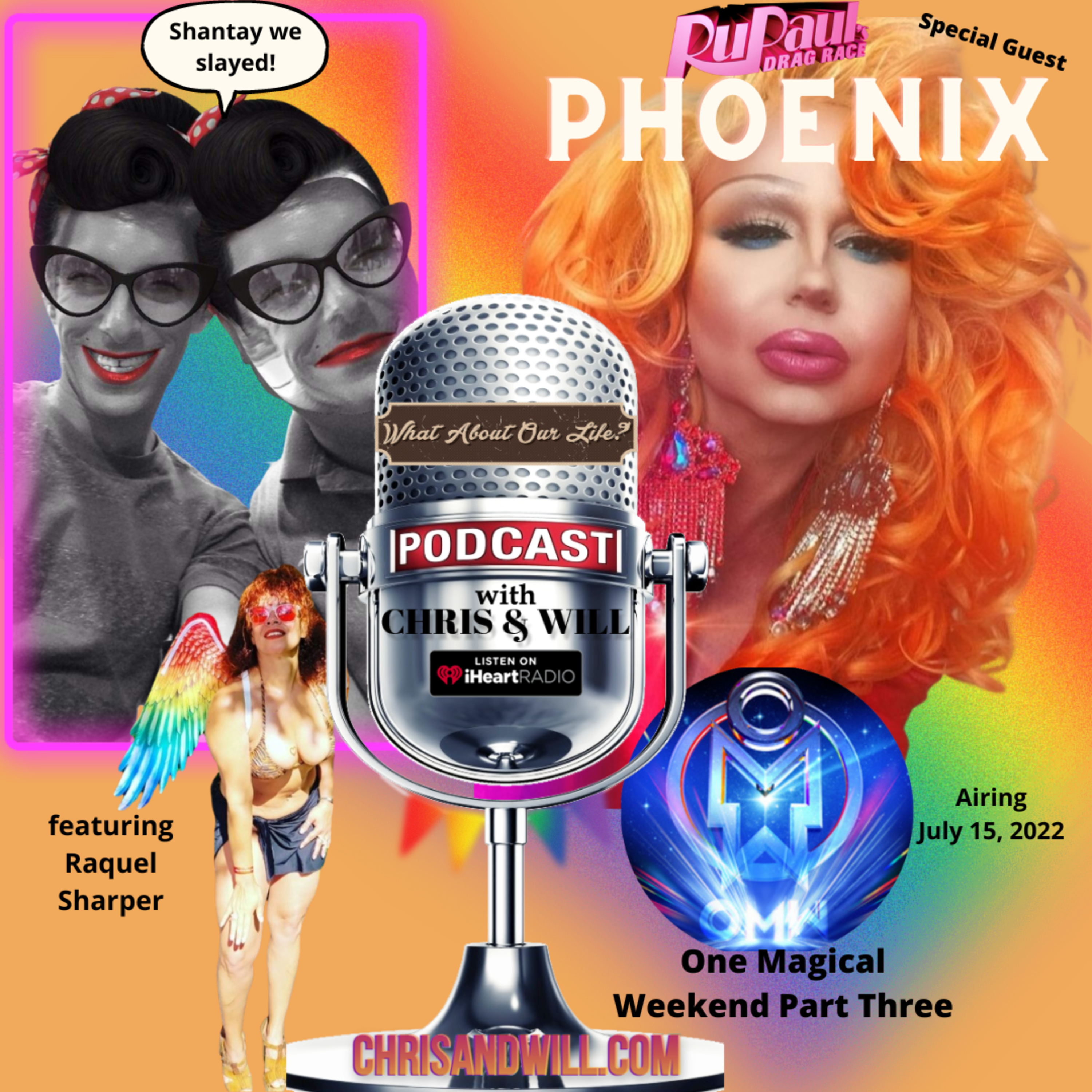 4.9 Show guest: One Magical Weekend Part Three/Phoenix (Special Media Coverage/RuPauls Drag Race Queen) episode artwork