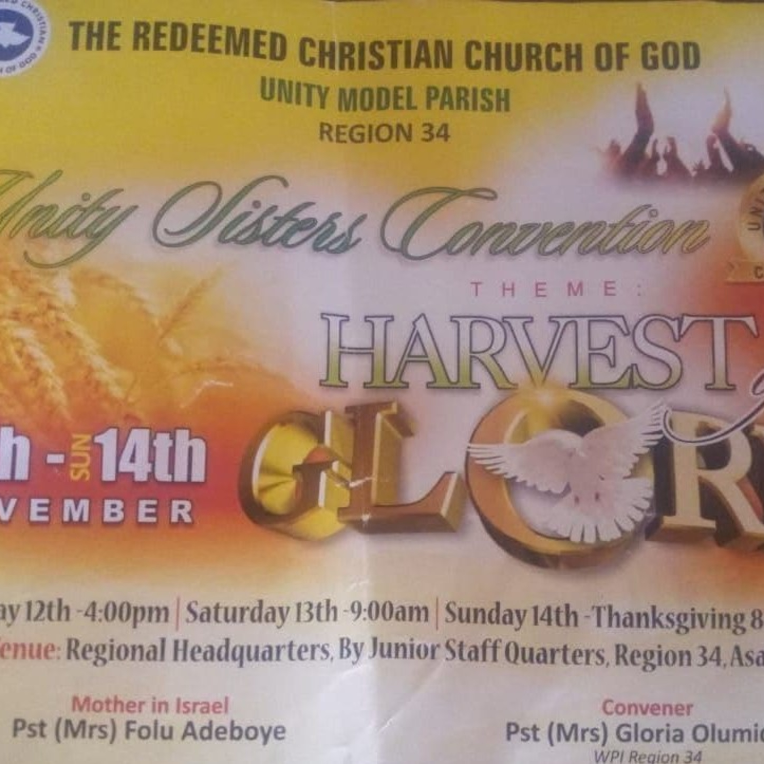 The Redeemed Christian Church of God, Unity Model Parish, Asaba