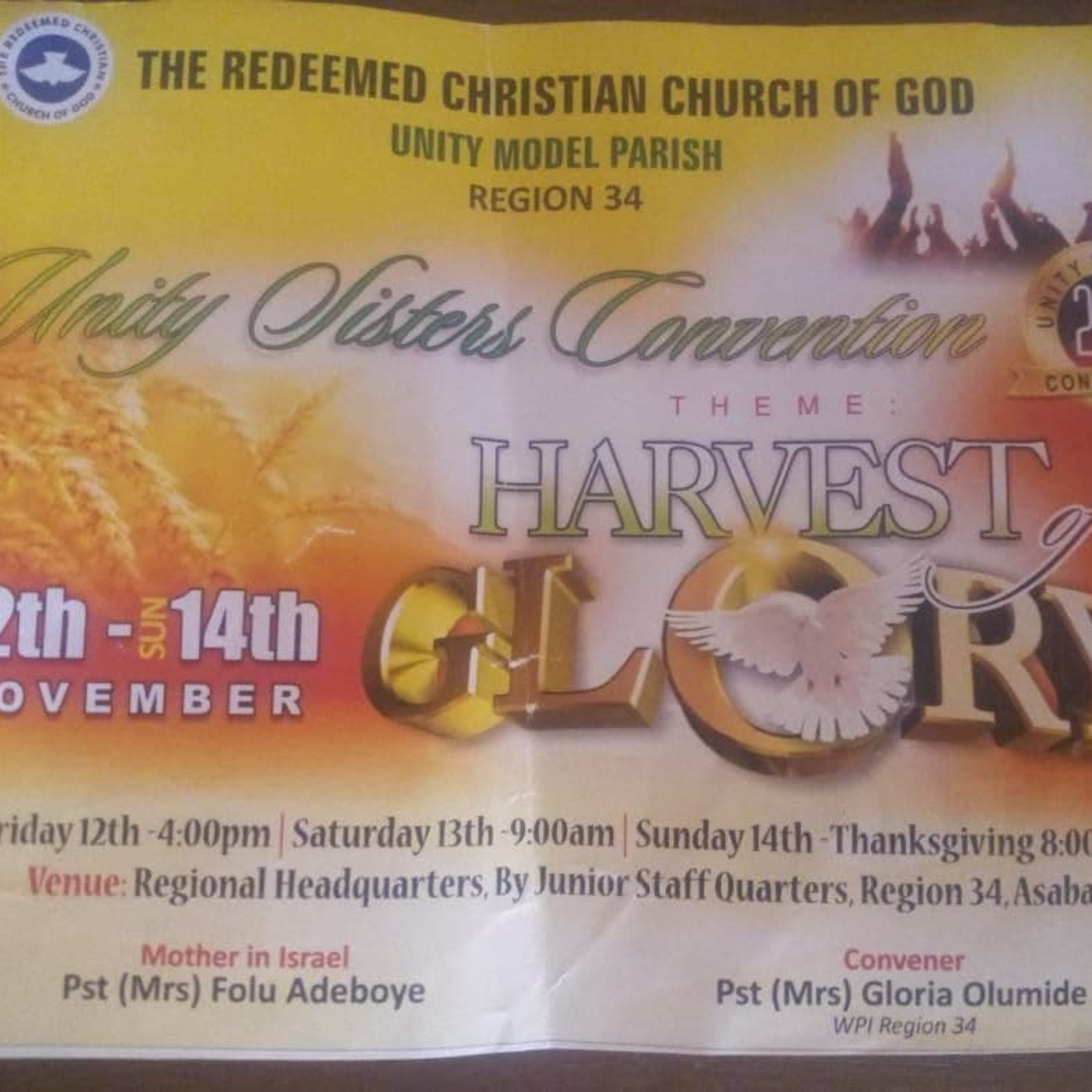 The Redeemed Christian Church of God, Unity Model Parish, Asaba