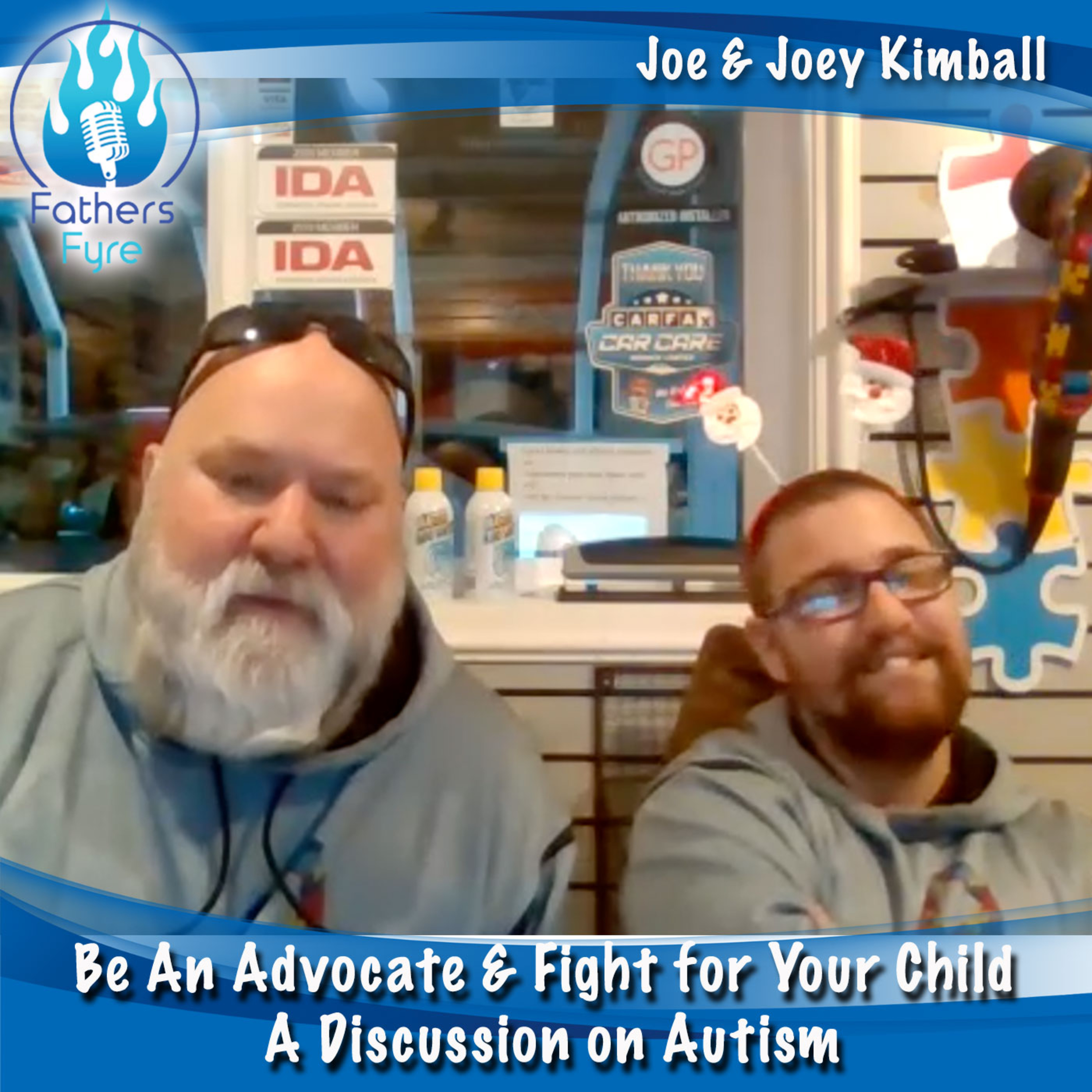 110 - Be An Advocate & Fight for Your Child - A Discussion on Autism with Joe & Joey Kimball  episode artwork