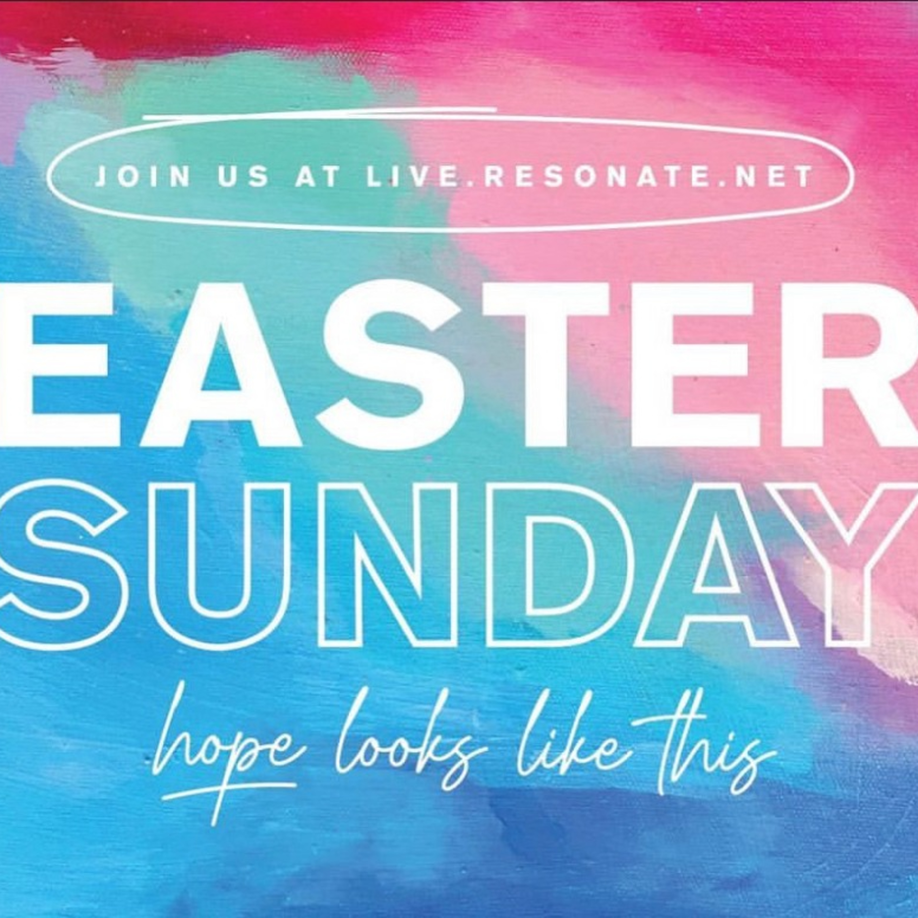 Resonate Live // Easter 2020 episode artwork