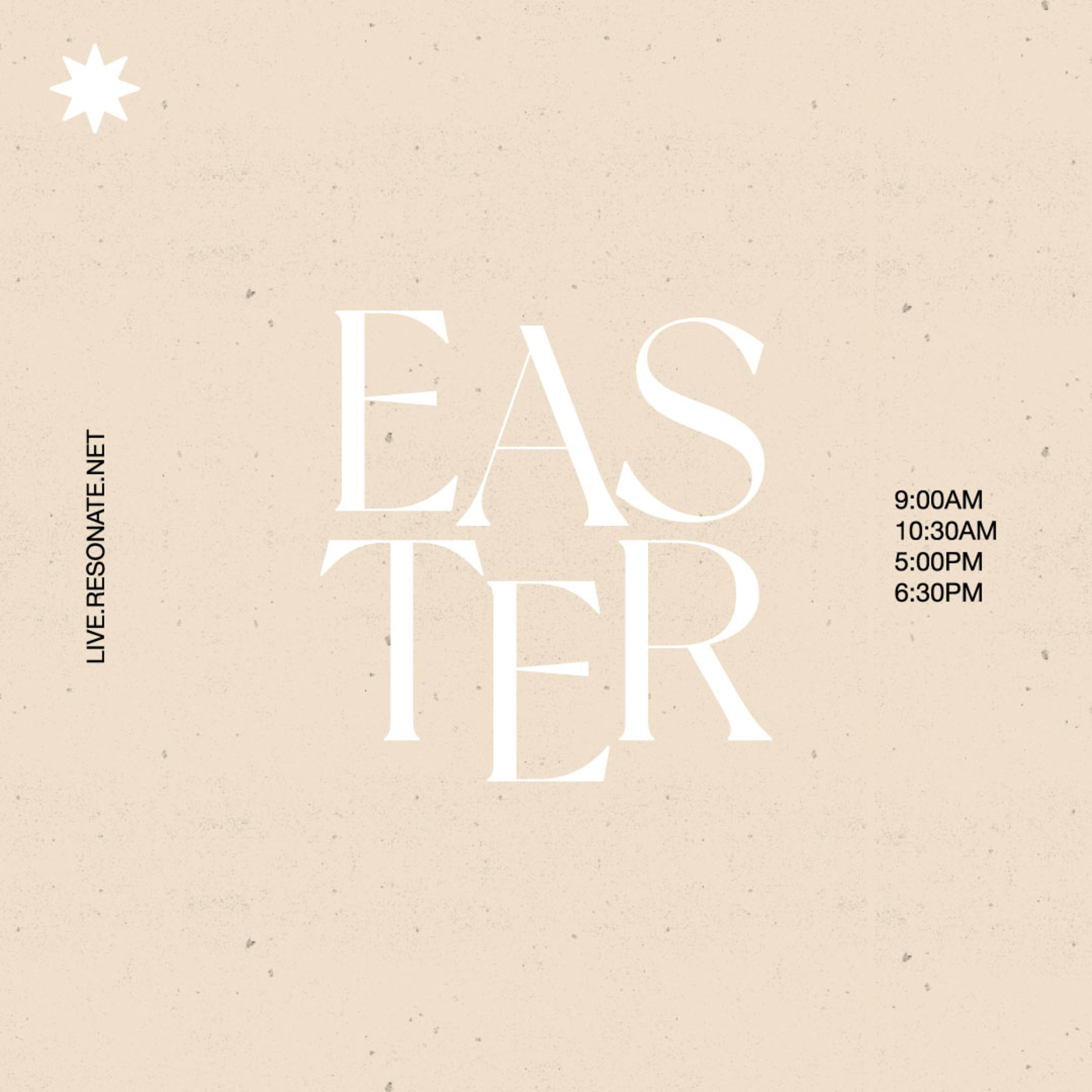 Resonate Live // Easter 2021 episode artwork