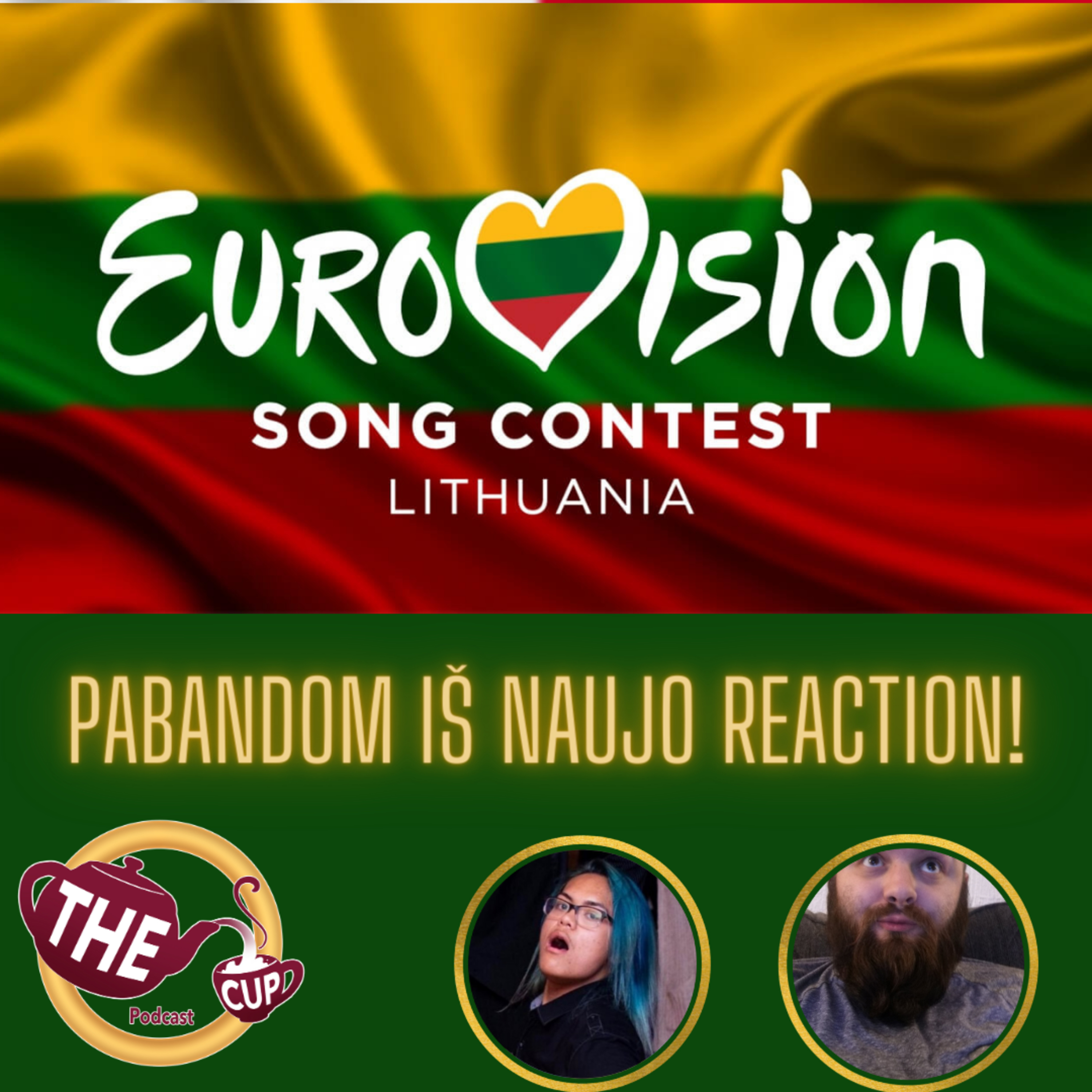 The Tea on Pabandom iš naujo 2023 | Lithuania NS Pre-Show REACTION | #Eurovision2023 | The CUP 🍵