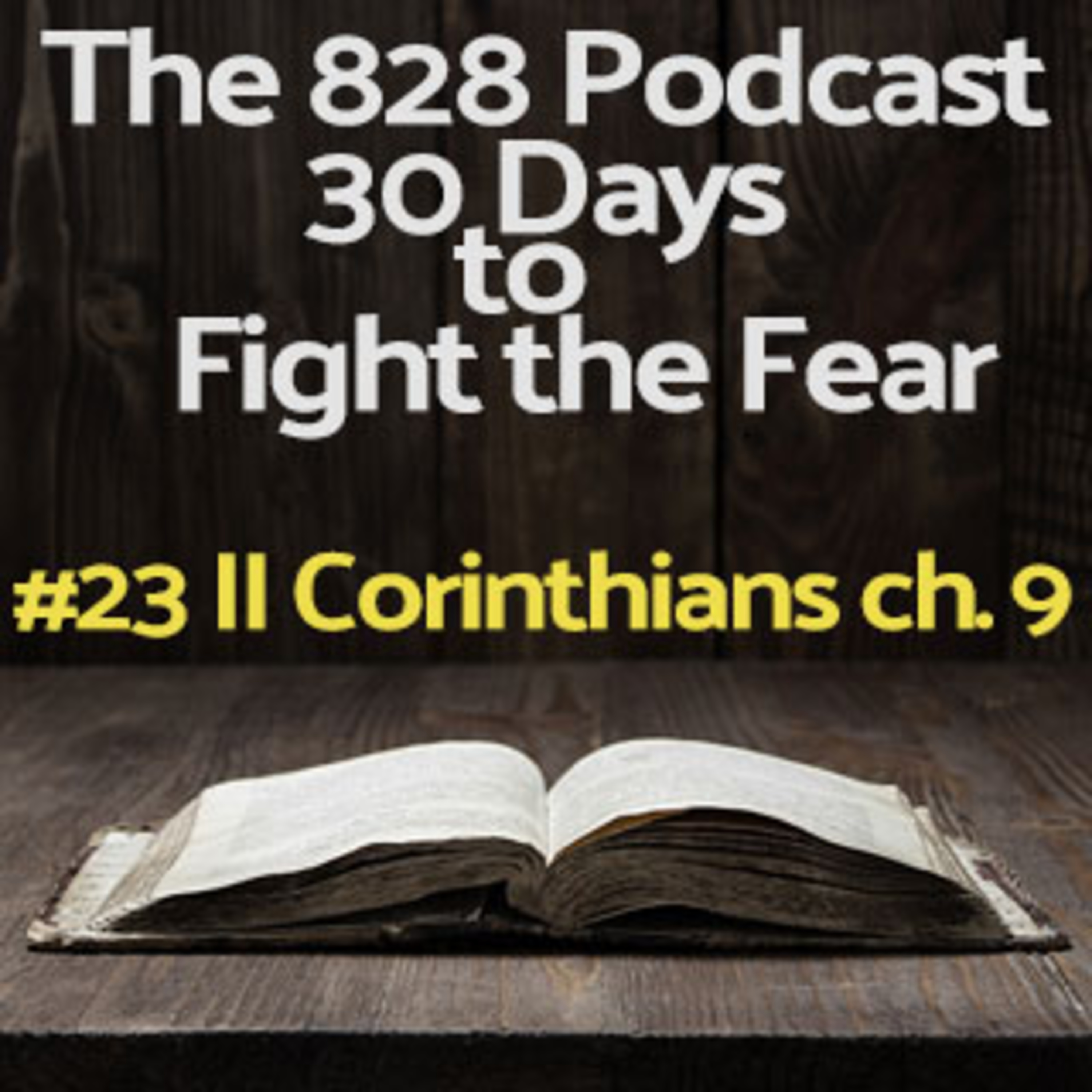 30 Days to Fight the Fear | #23 II Corinthians Chapter 9 episode artwork