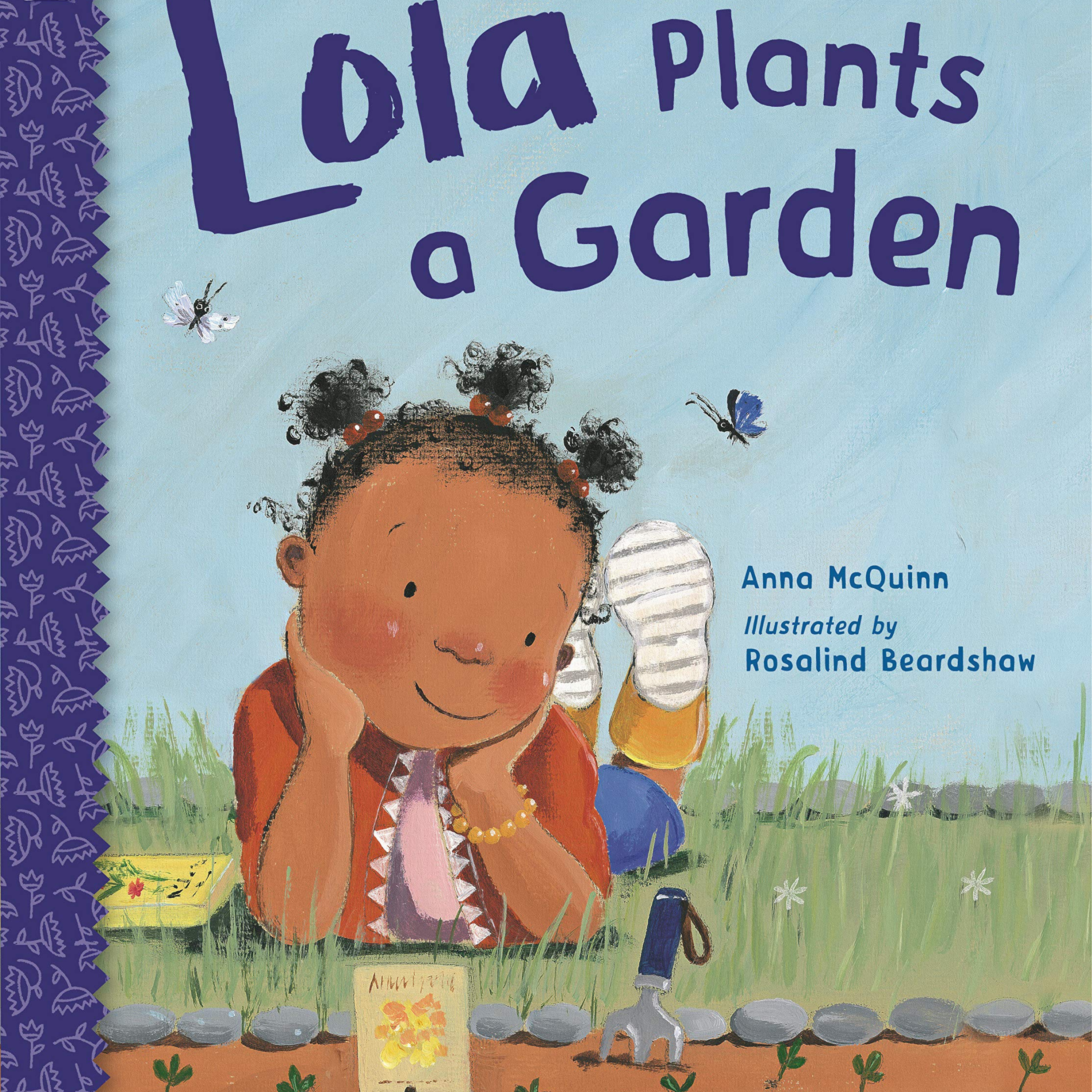 Lola Plants A Garden by Anna McQuinn and Illustrated by Rosalind Beardshaw episode artwork