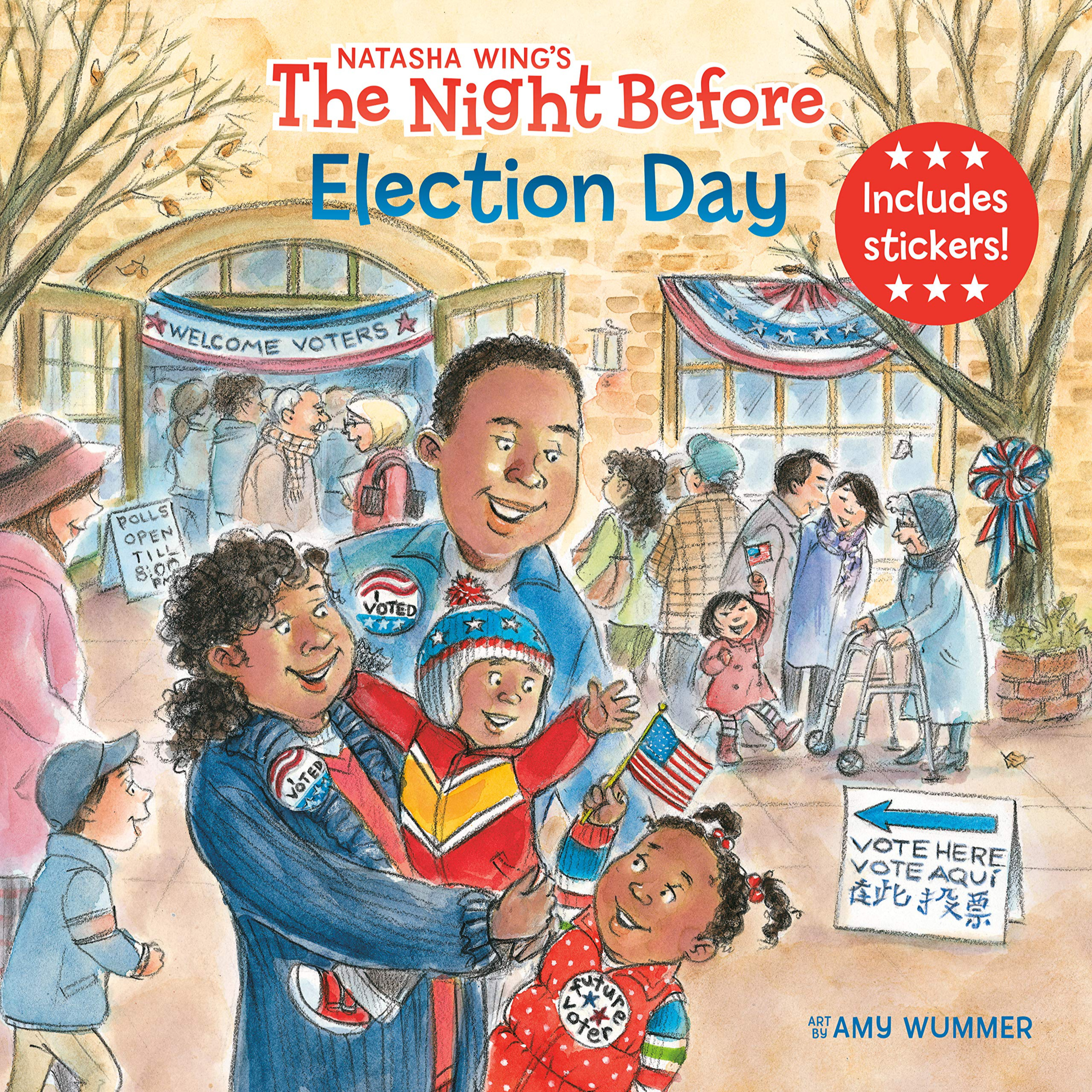 The Night Before Election Day by Natasha Wing and Amy Wummer (Illustrator) episode artwork