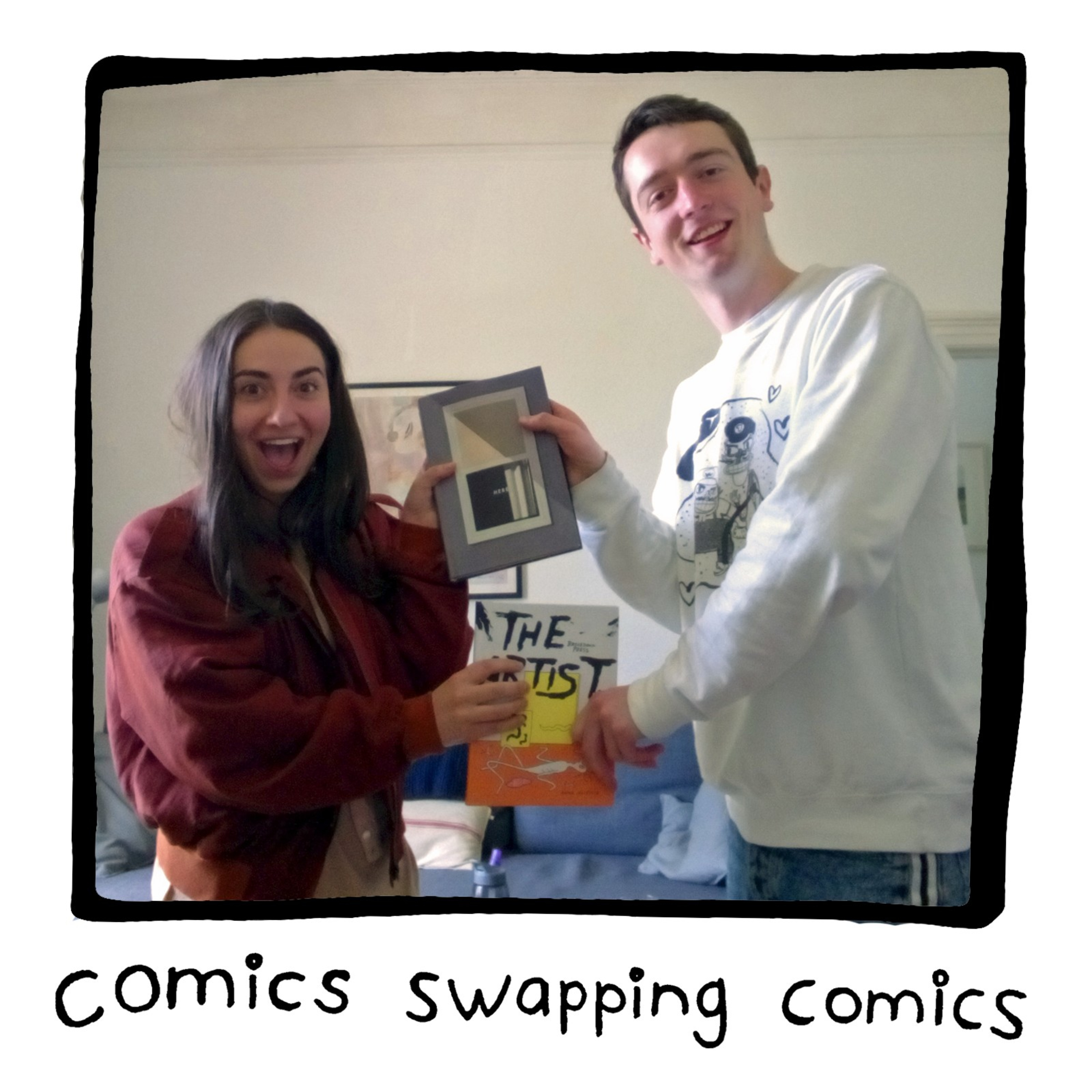 Comics Swapping Comics