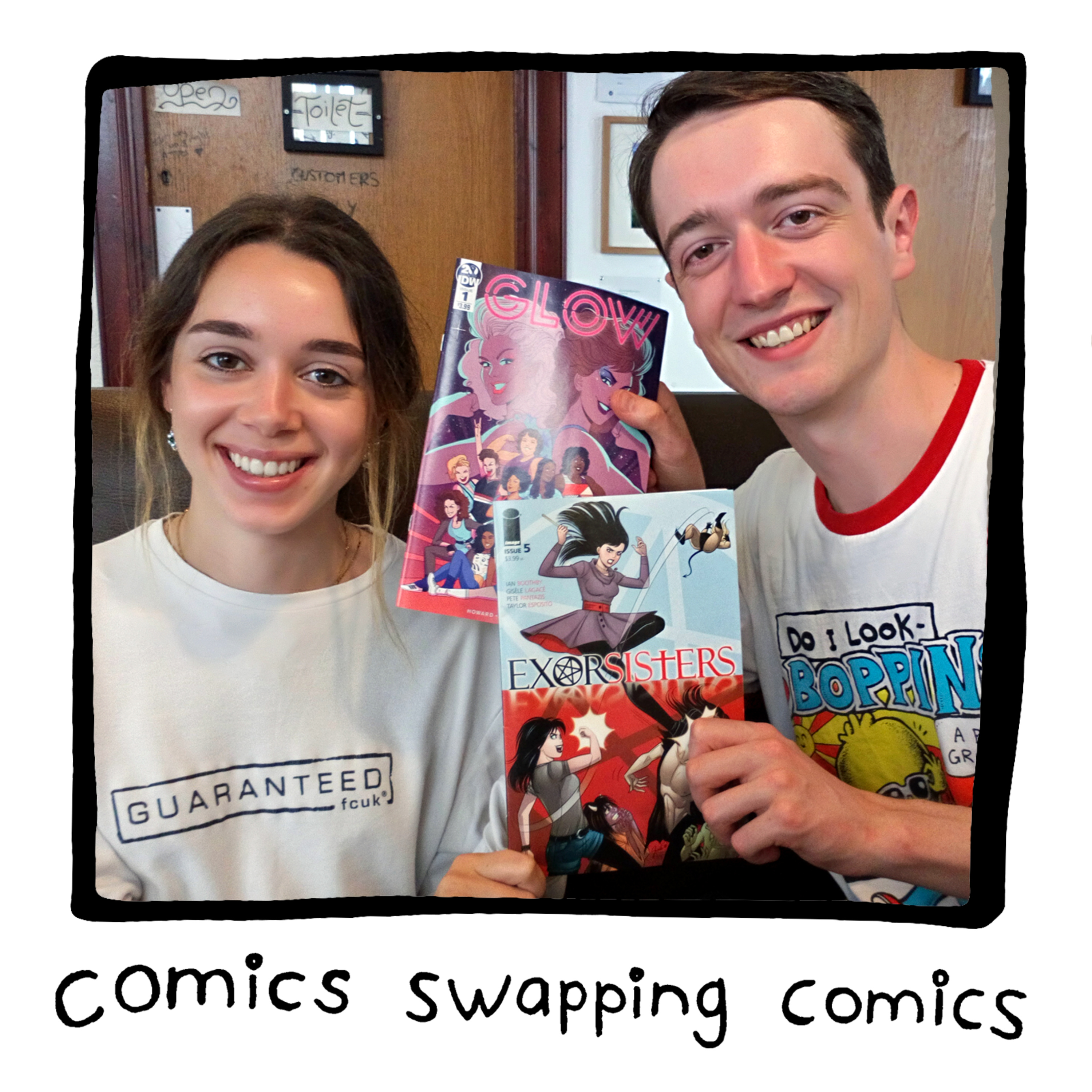 Comics Swapping Comics
