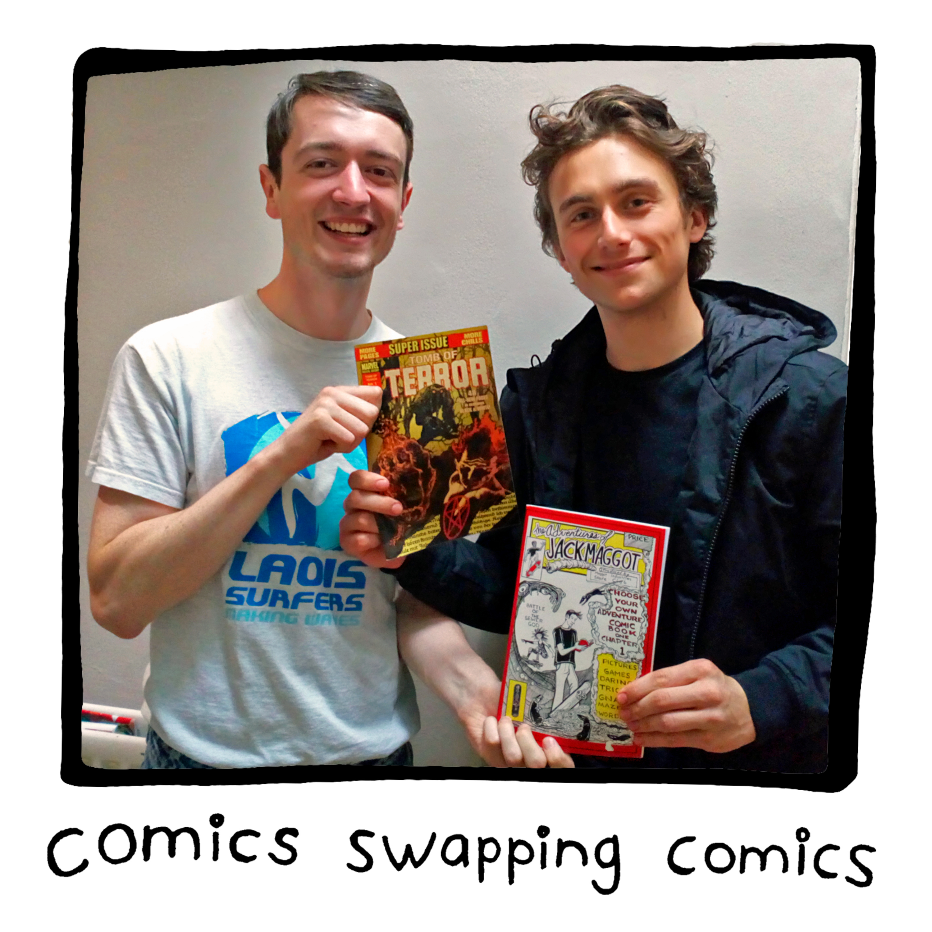 Comics Swapping Comics