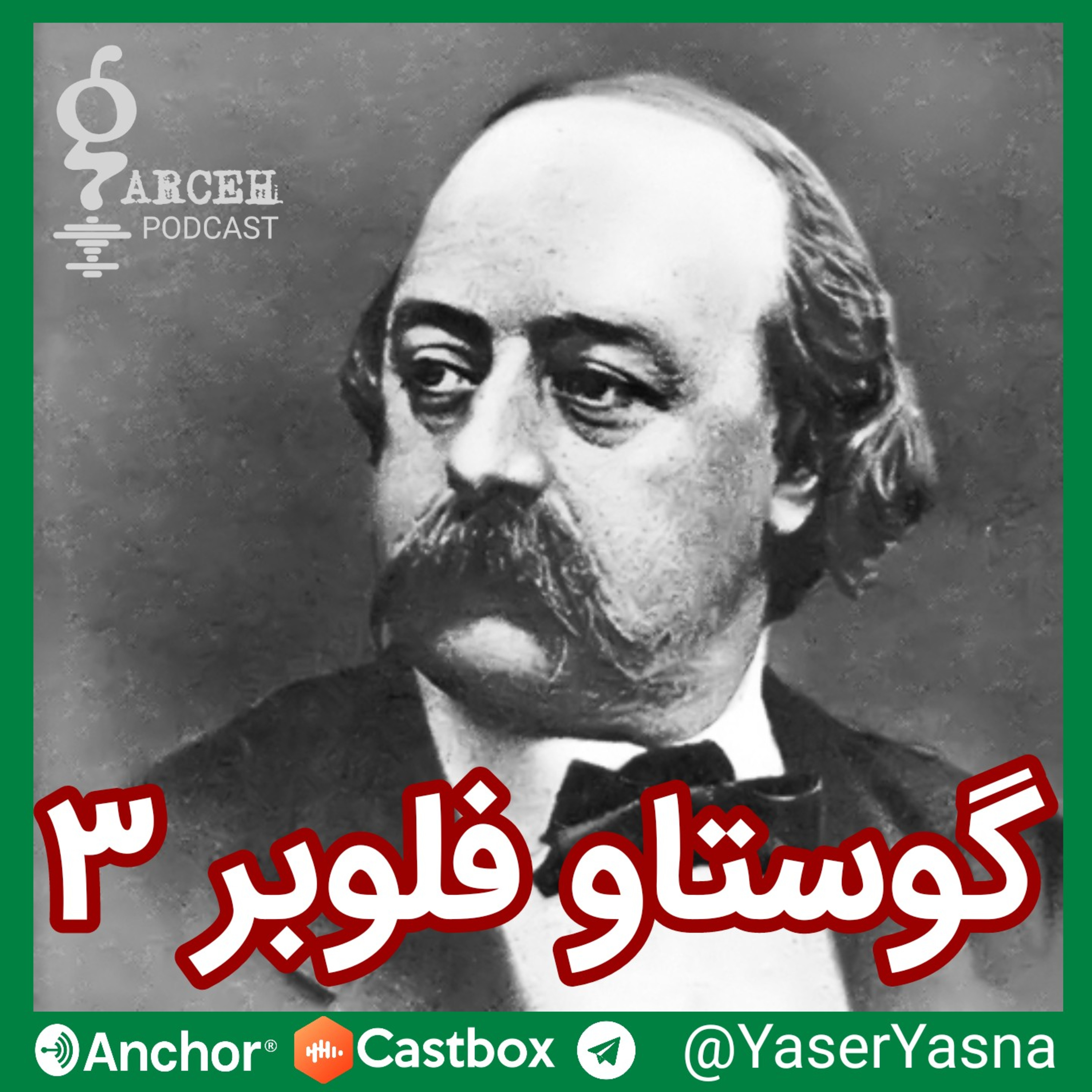 کاور گوستاو فلوبر - پارت ۳