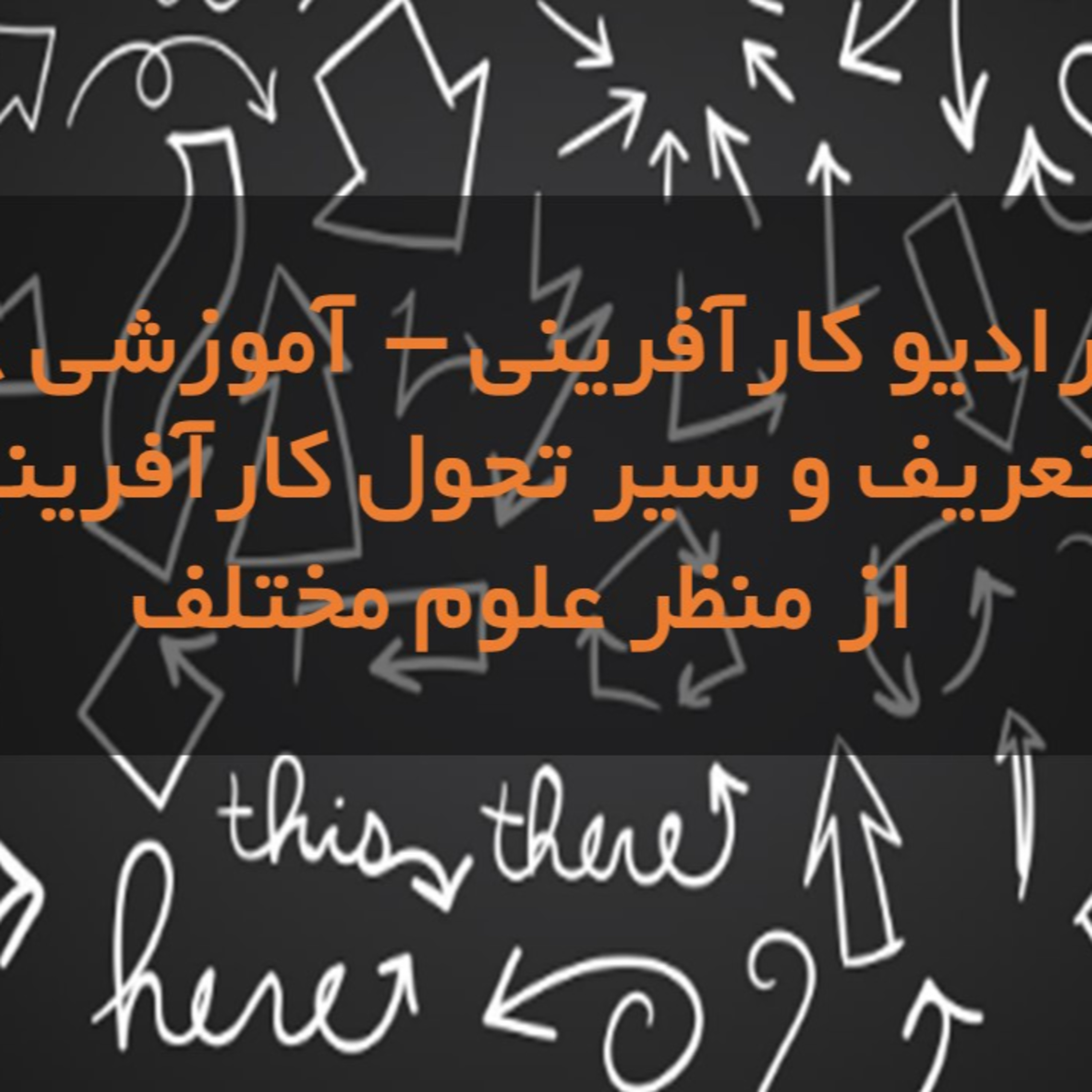 کاور رادیو کارآفرینی آموزشی ۸ – تعریف و سیر تحول کارآفرینی