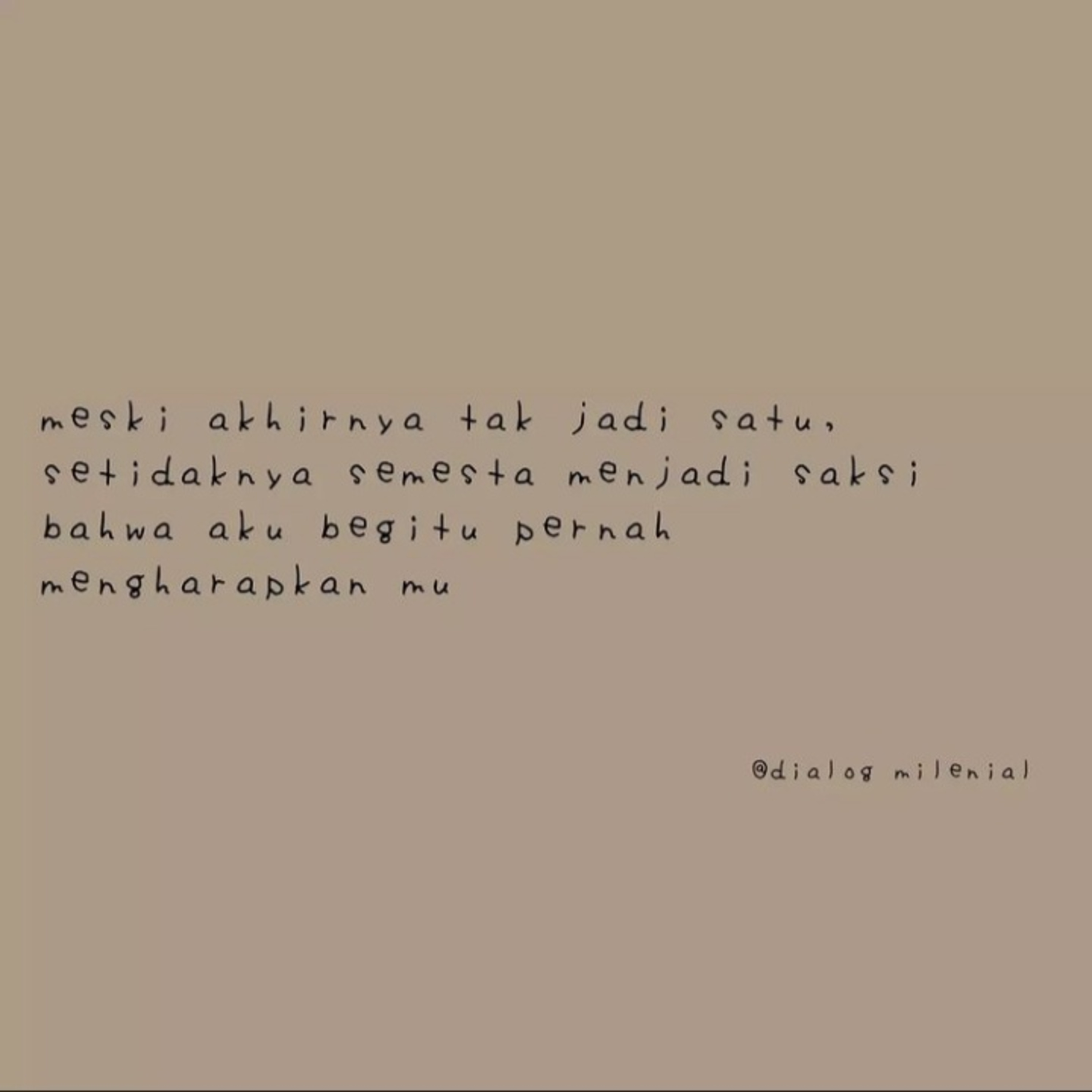 dialog milenial