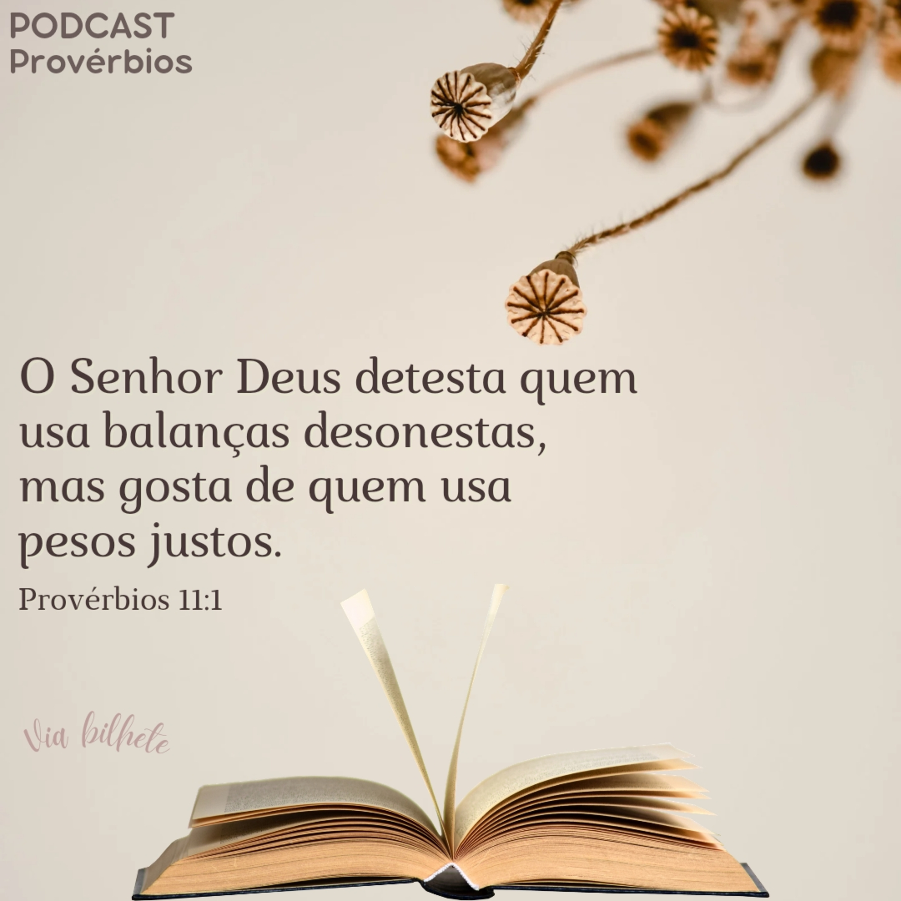 O dinheiro pode comprar muitas coisas, menos a sua Salvação! (Provérbios 11) episode artwork
