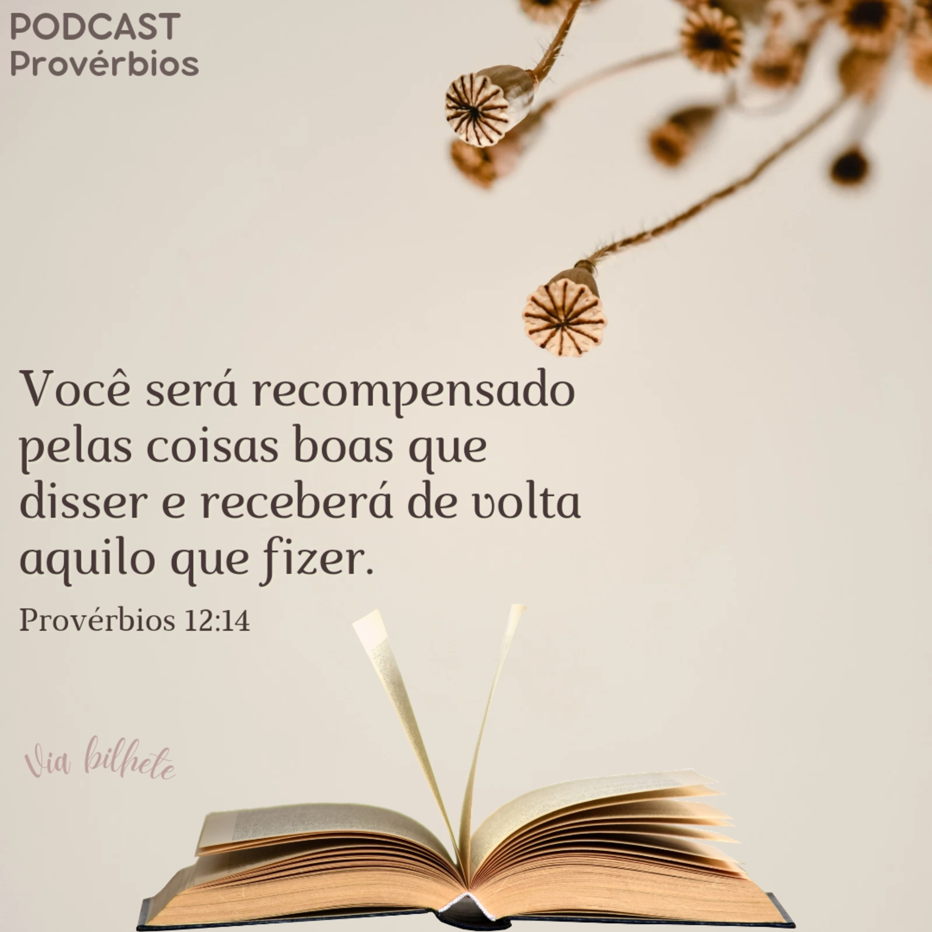 Deus deu a cada um, uma missão neste mundo. (Provérbios 12) episode artwork