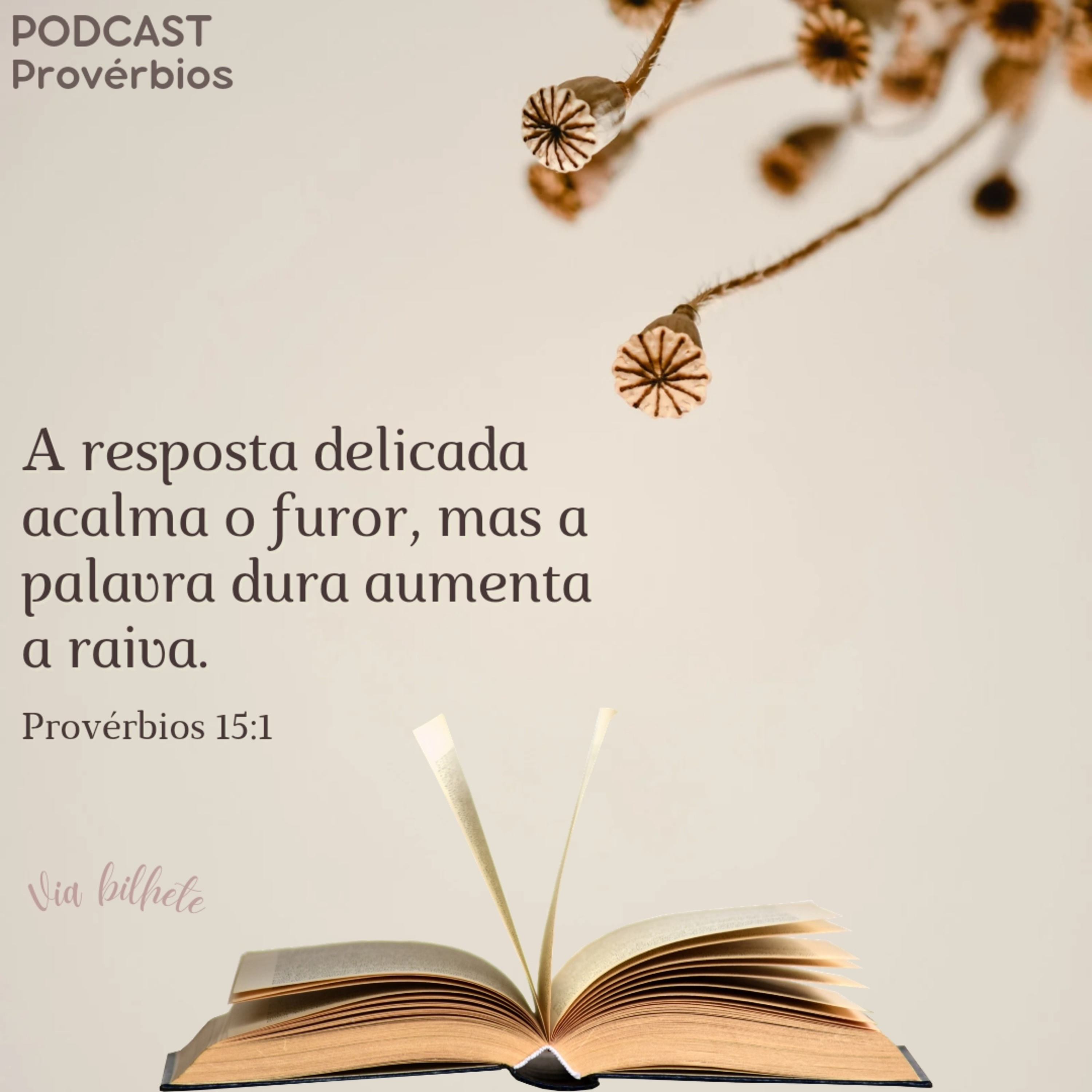 O nosso maior tesouro é a presença do Senhor em nosso coração! (Provérbios 15) episode artwork