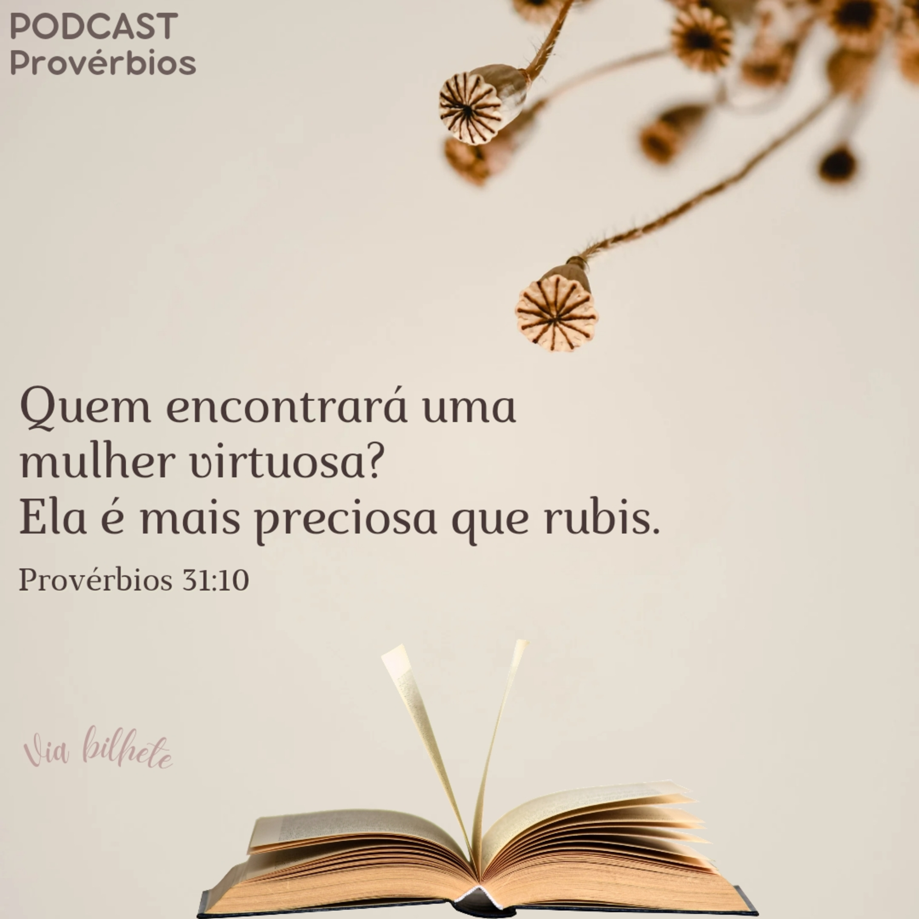 Quem encontrará uma mulher virtuosa? Ela é mais preciosa que rubis. episode artwork
